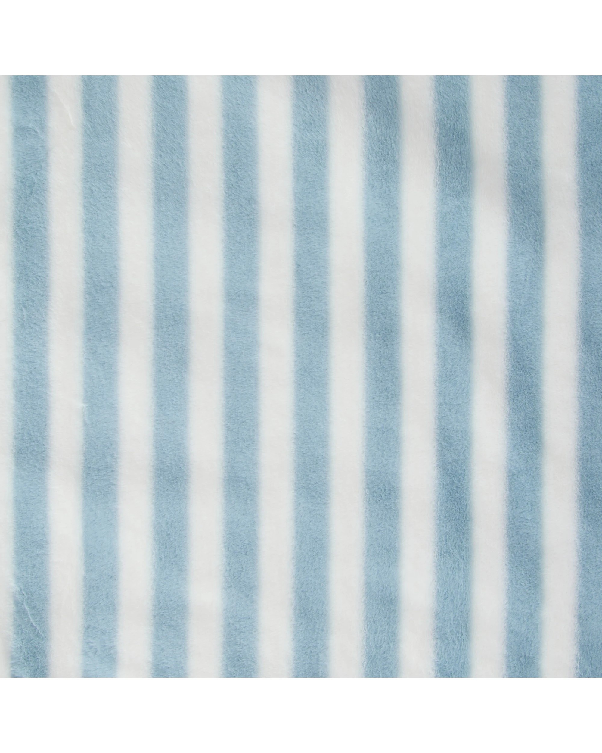 5 Dreamaker Linea Faux Fur Throw 130x170cm - Blue, 5 of 7