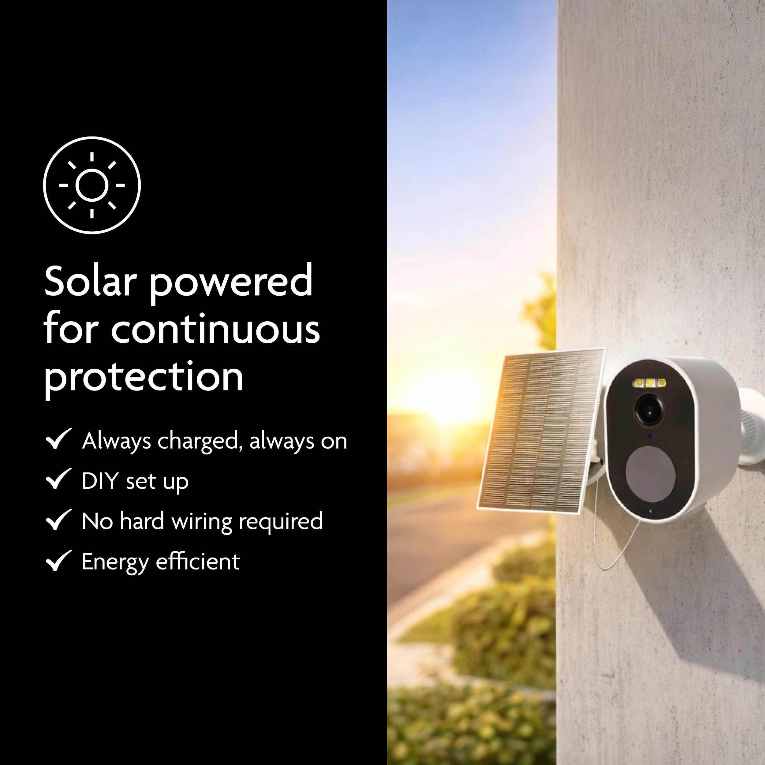 7 Mirabella Genio Smart Outdoor Solar Security Camera, 7 of 10