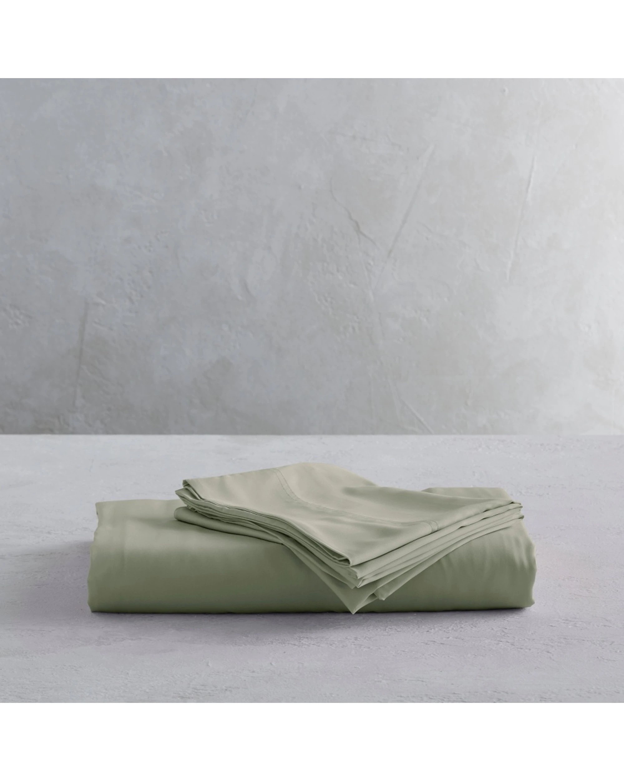 5 Bedding Co Organic Bamboo Quilt Cover Set 350TC Sage - Super King Bed - Green, 5 of 5