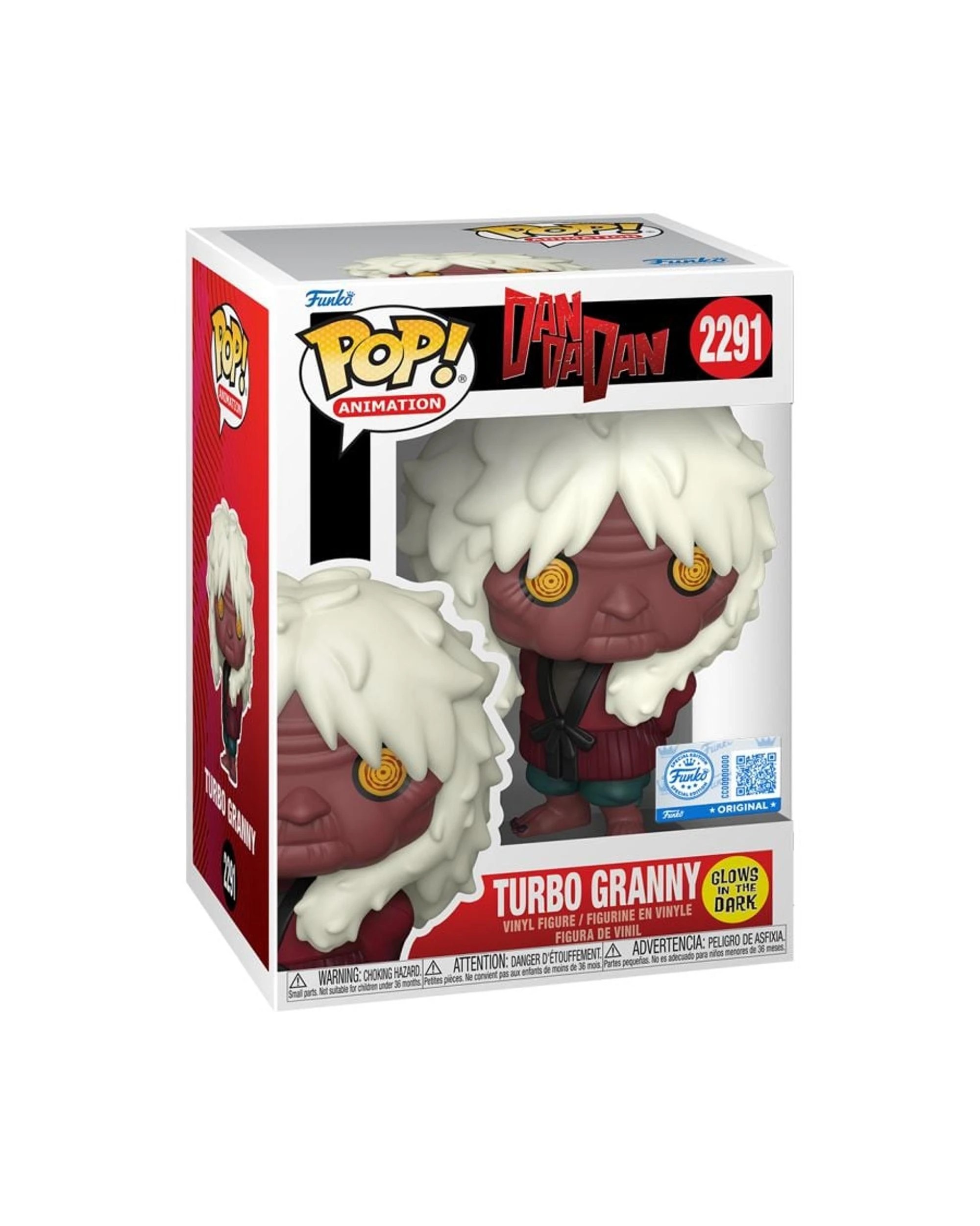 2 Dan Da Dan Turbo Granny Glow Funko POP! Vinyl, 2 of 2