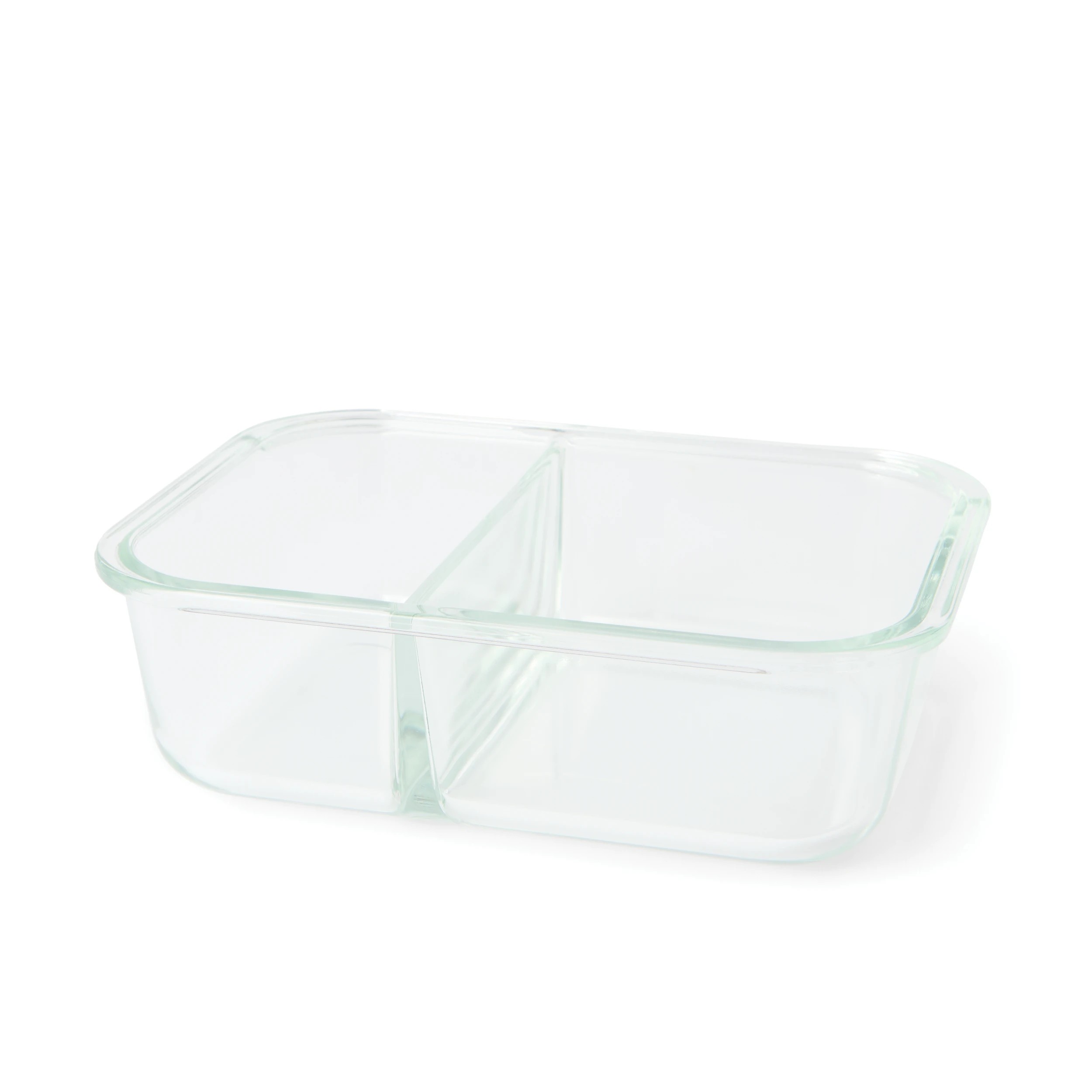 3 Glass Bento Lunch Box with Cutlery - Blue, 3 of 8