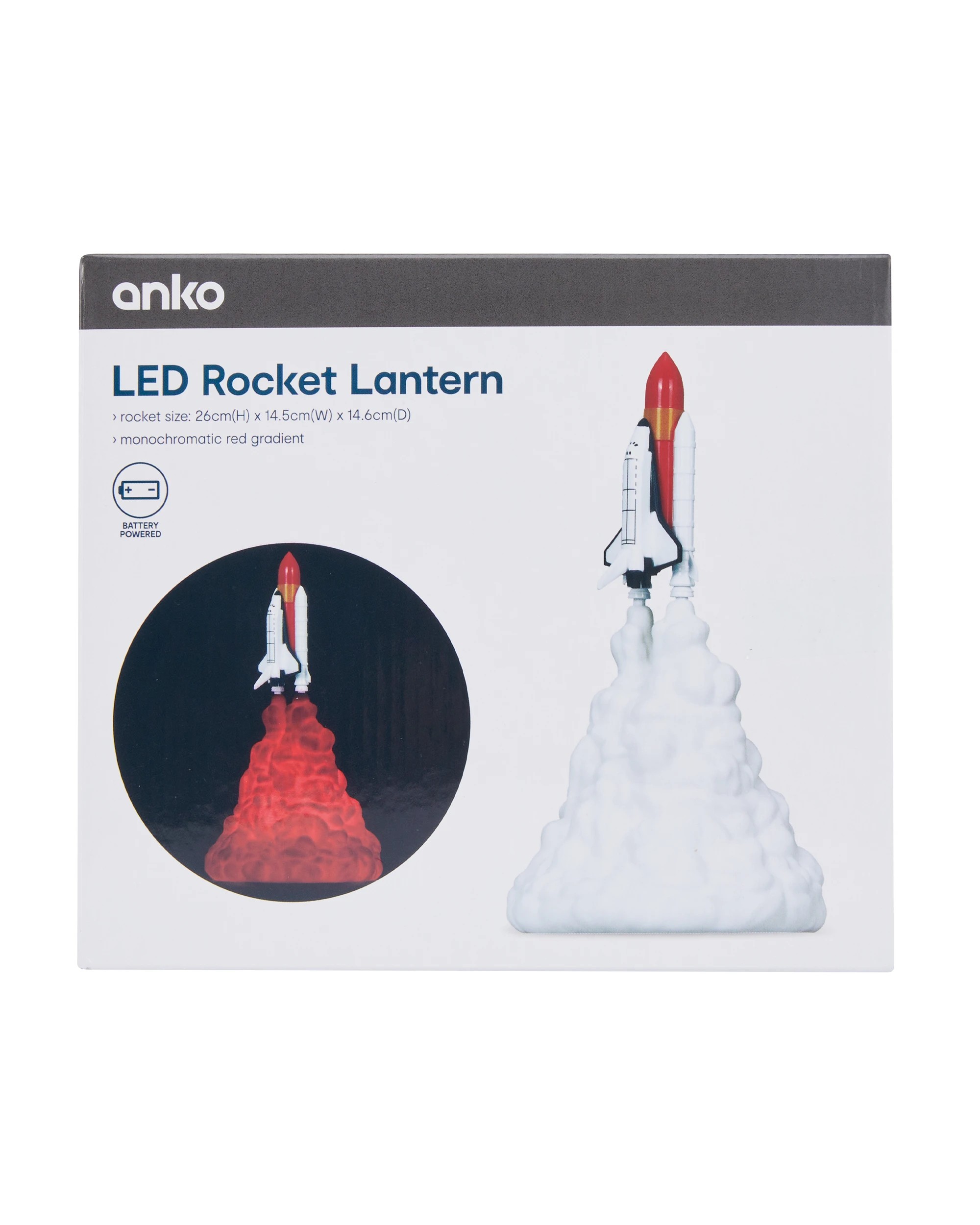 6 LED Rocket Lamp, 6 of 6