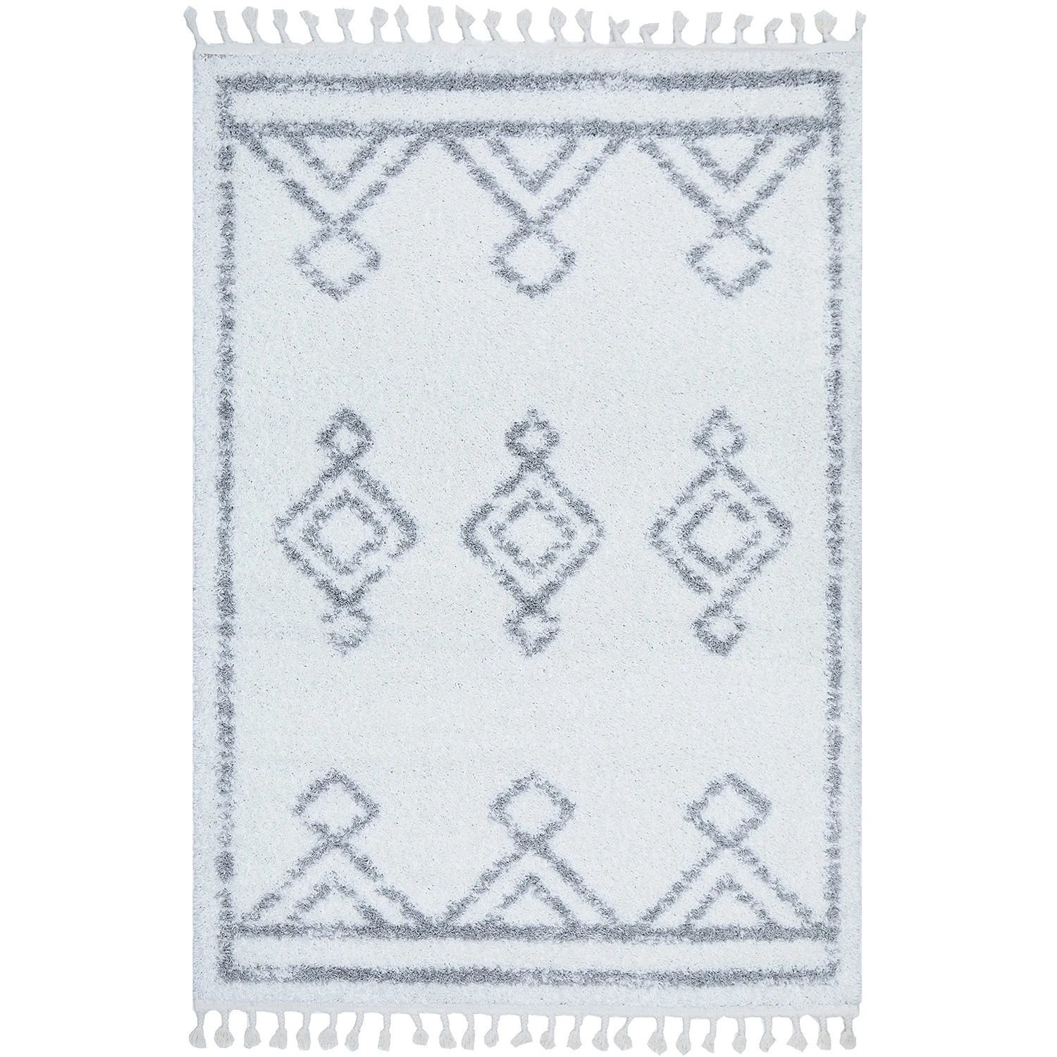 2 Common Ground Rugs Tangier Temara 330x240cm - Extra Large Power Loomed Pet Friendly Floor Rug - Natural, 2 of 9