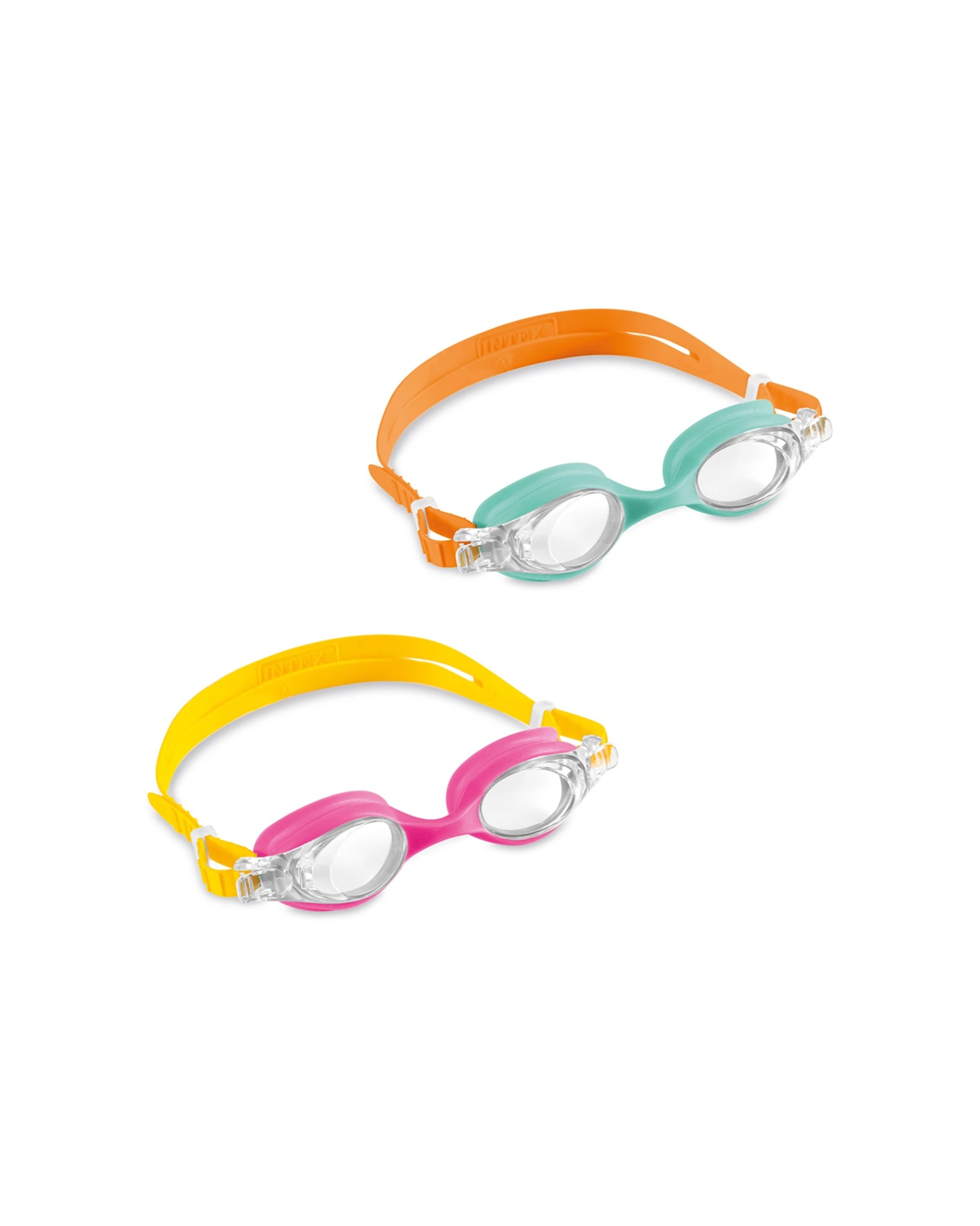 1 Intex 2pc Kids/Children Swimming/Snorkeling Eye Goggles 3-8y, 1 of 3