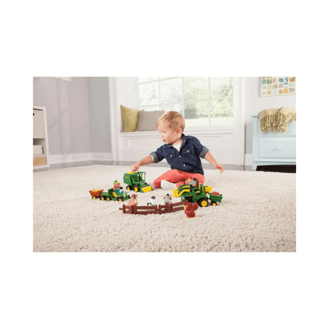 3 TOMY John Deere Fun On The Farm Playset, 3 of 4