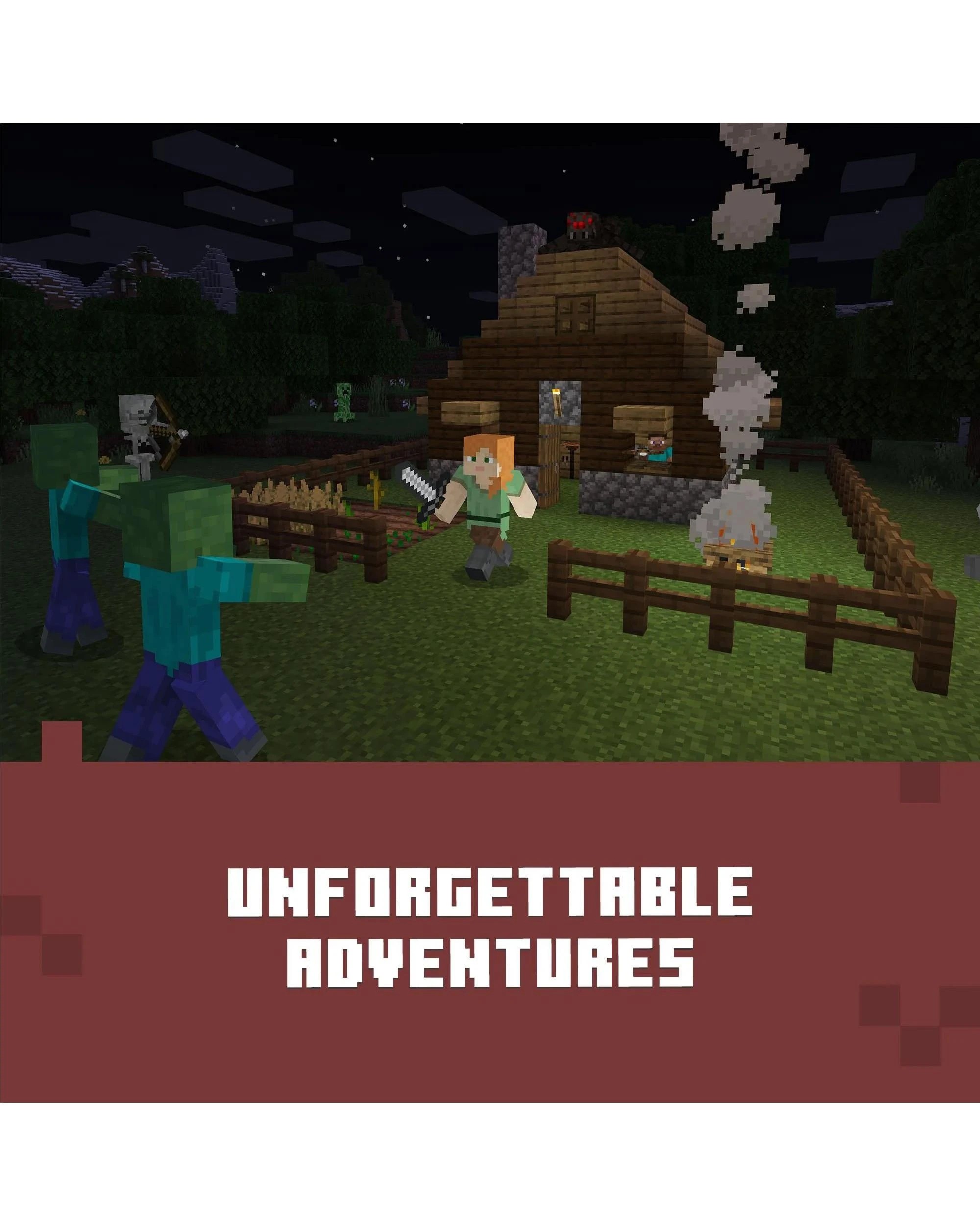 2 Mojang Minecraft + 3500 Minecoins Bundle - Xbox Series X, Xbox One, 2 of 10