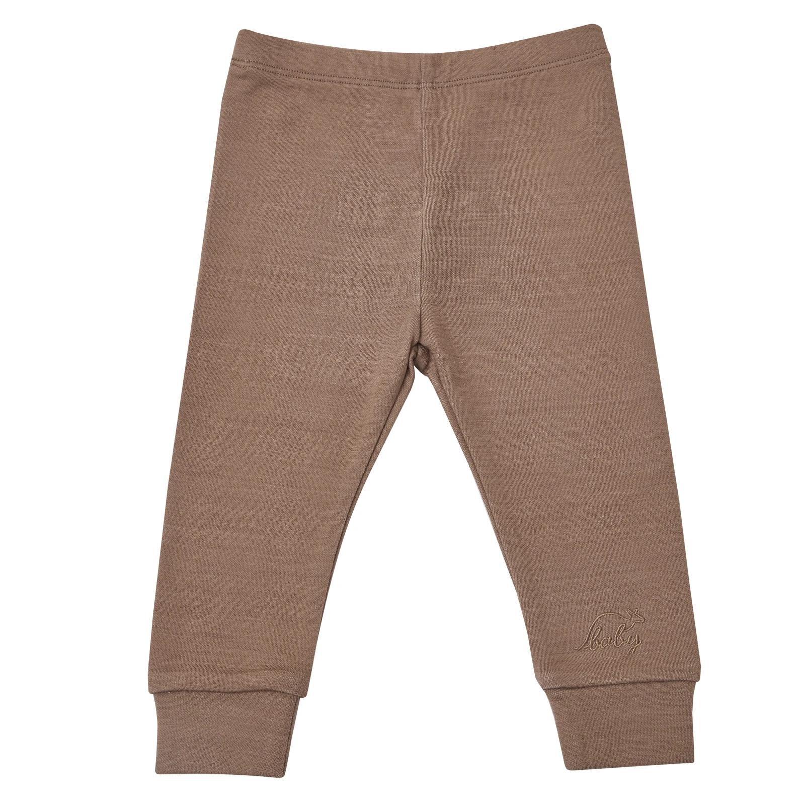 1 Merino Baby Australian Merino Wool Merino Pant-Brown Marle BROWN MARLE, 1 of 7