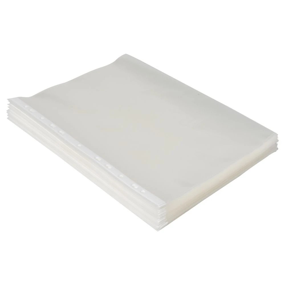 2 J.Burrows A4 80 Micron Sheet Protectors 100 Pack, 2 of 2