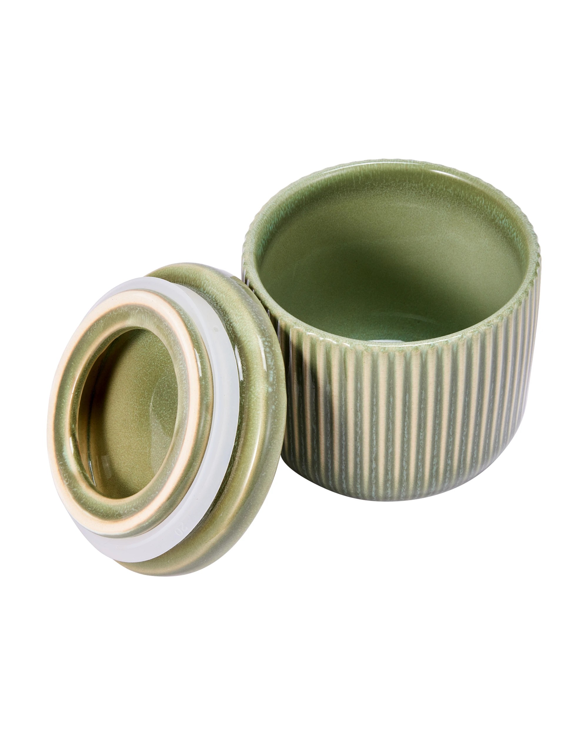 2 Small Green Linear Canister, 2 of 4