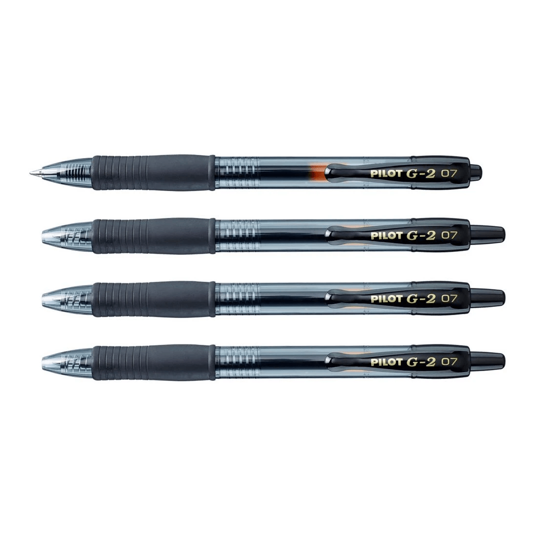 3 PILOT G2 Retractable Gel Pen Fine 0.7mm Black 4 Pack, 3 of 8