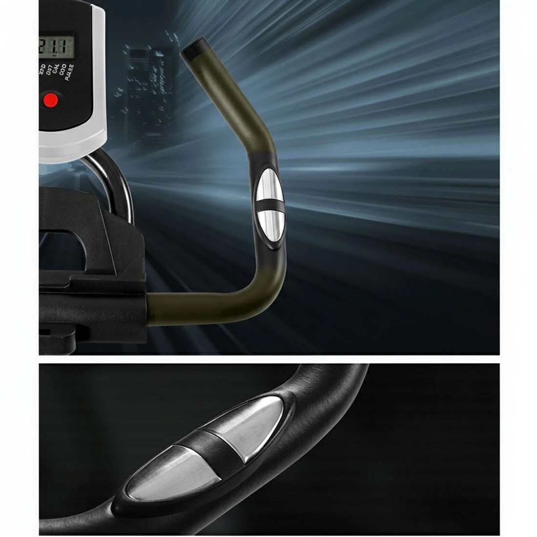 5 Everfit Spin Bike Exercise Bike Flywheel Cycling Home Gym Fitness Indoor - Black, 5 of 7