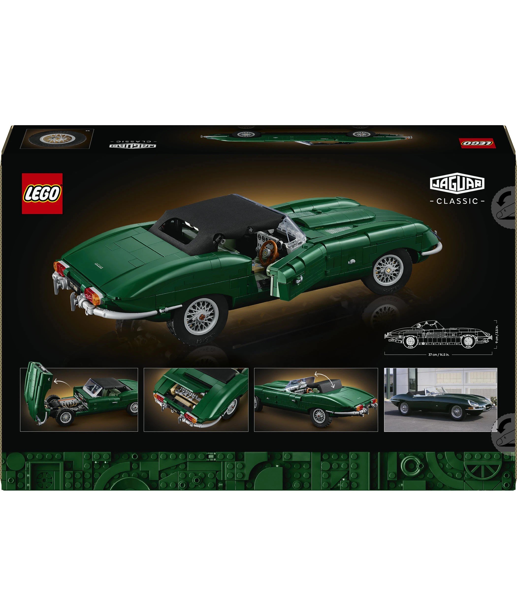 11 LEGO Icons Jaguar E-Type 11381, 11 of 11