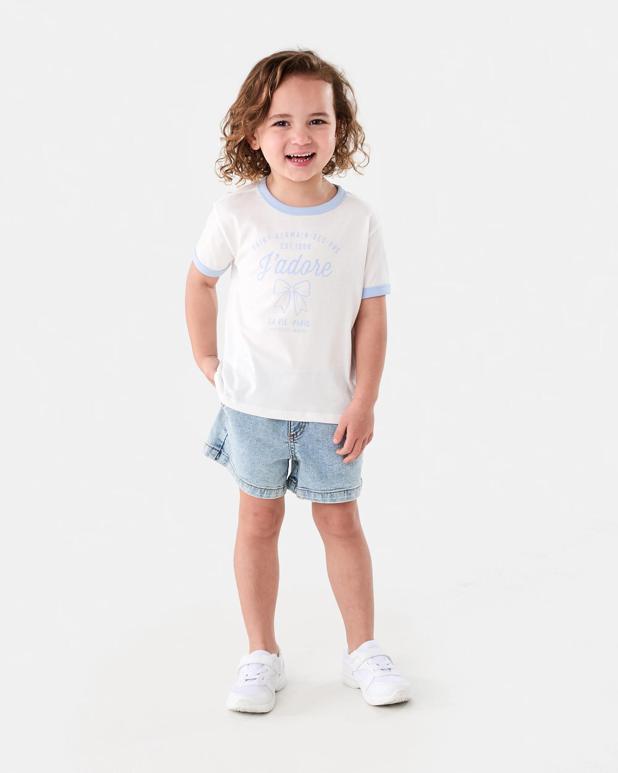 7 Ringer T-shirt Wht Paris, 7 of 8