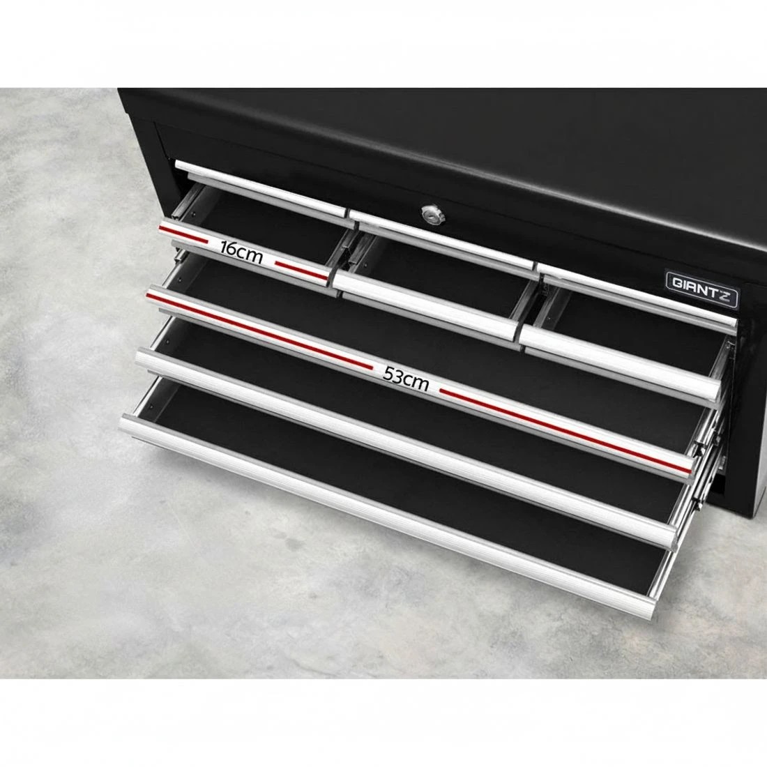 3 Giantz 10 Drawer Tool Box Cabinet Chest Toolbox Storage Garage Organiser - Multi, 3 of 5