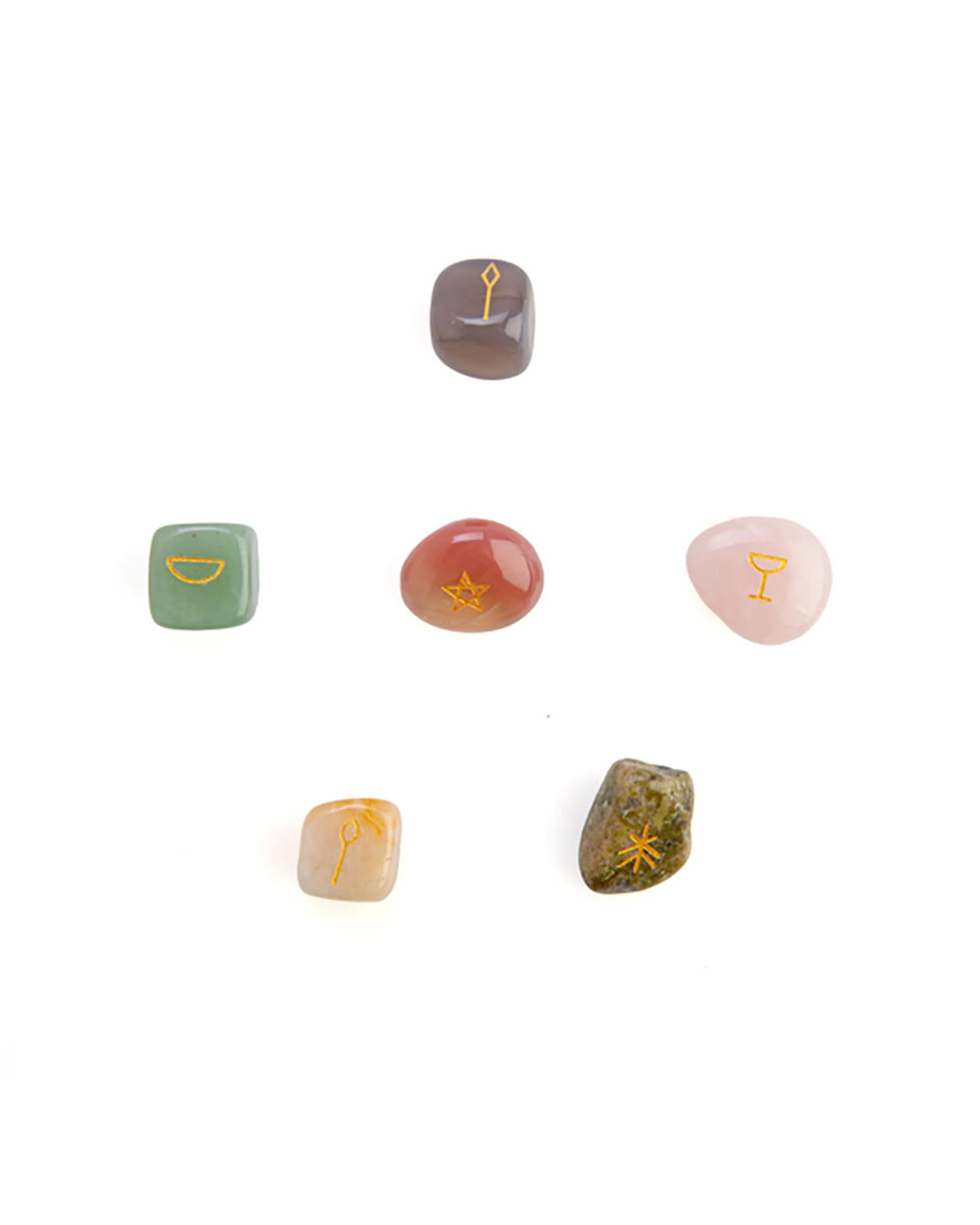 3 Wishstone Gemstone Witch Stone Kit Wellness Spiritual Stone - One Size - Multi, 3 of 6