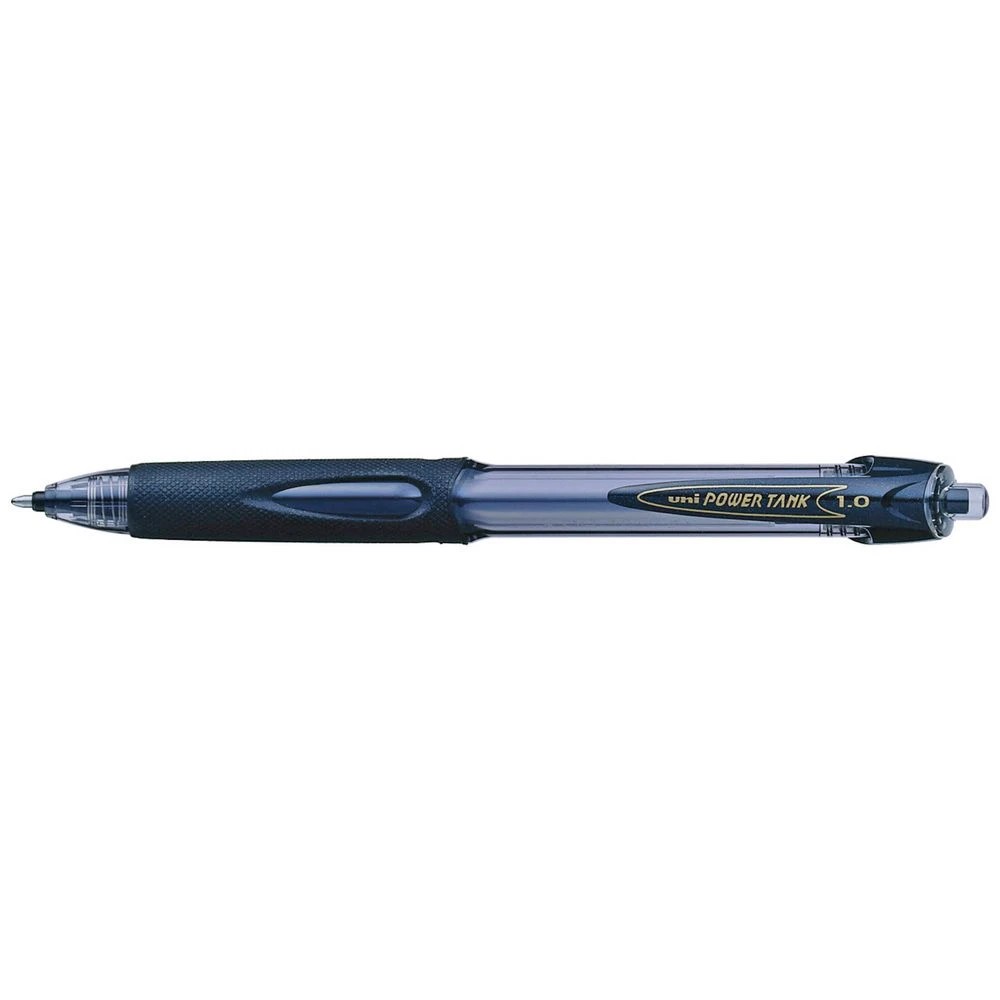 1 Uni Power Tank Retractable Ballpoint Pen 1mm Black, 1 of 1