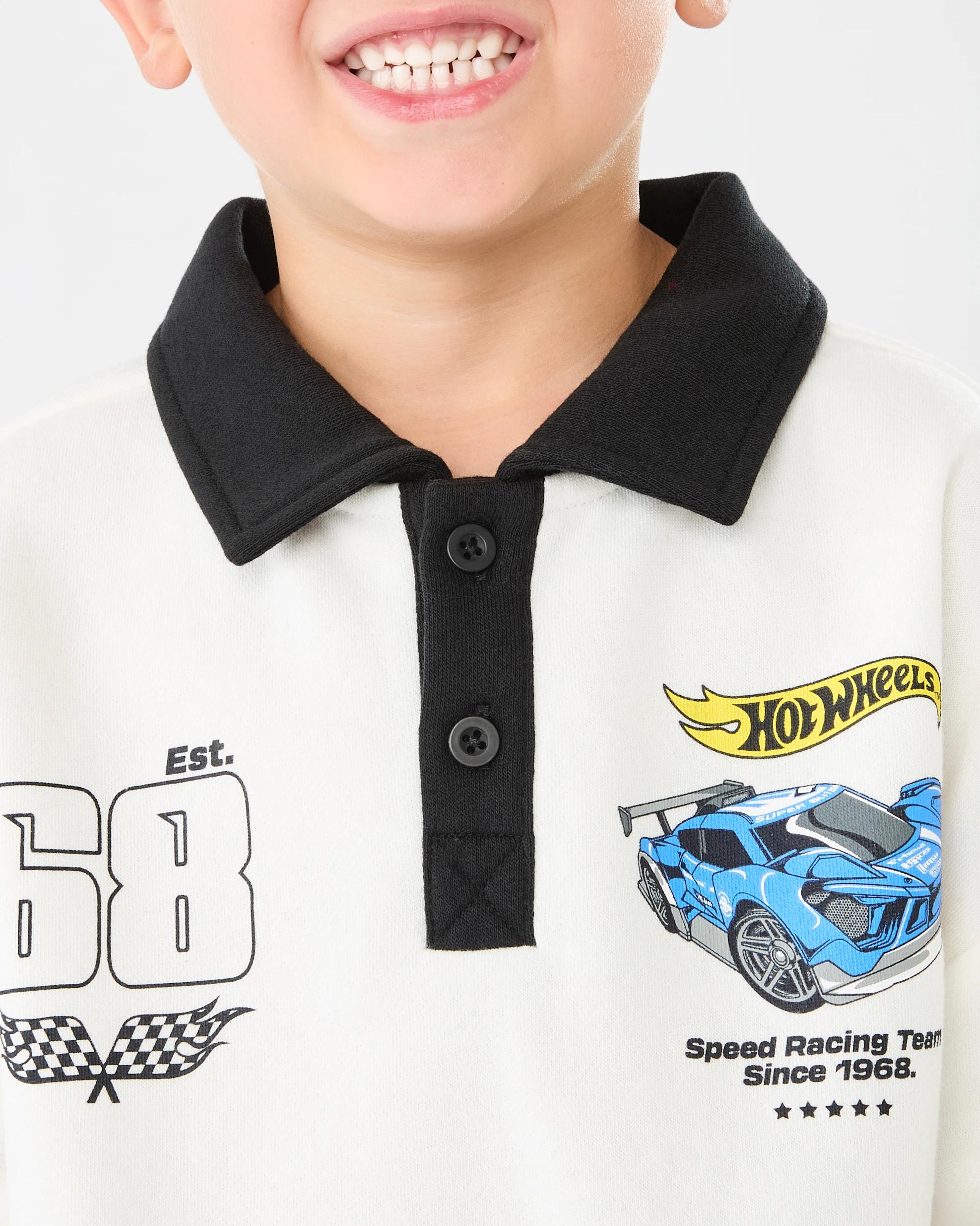 4 Hot Wheels License Oversized Sweatshirt Hot Wheels, 4 of 9