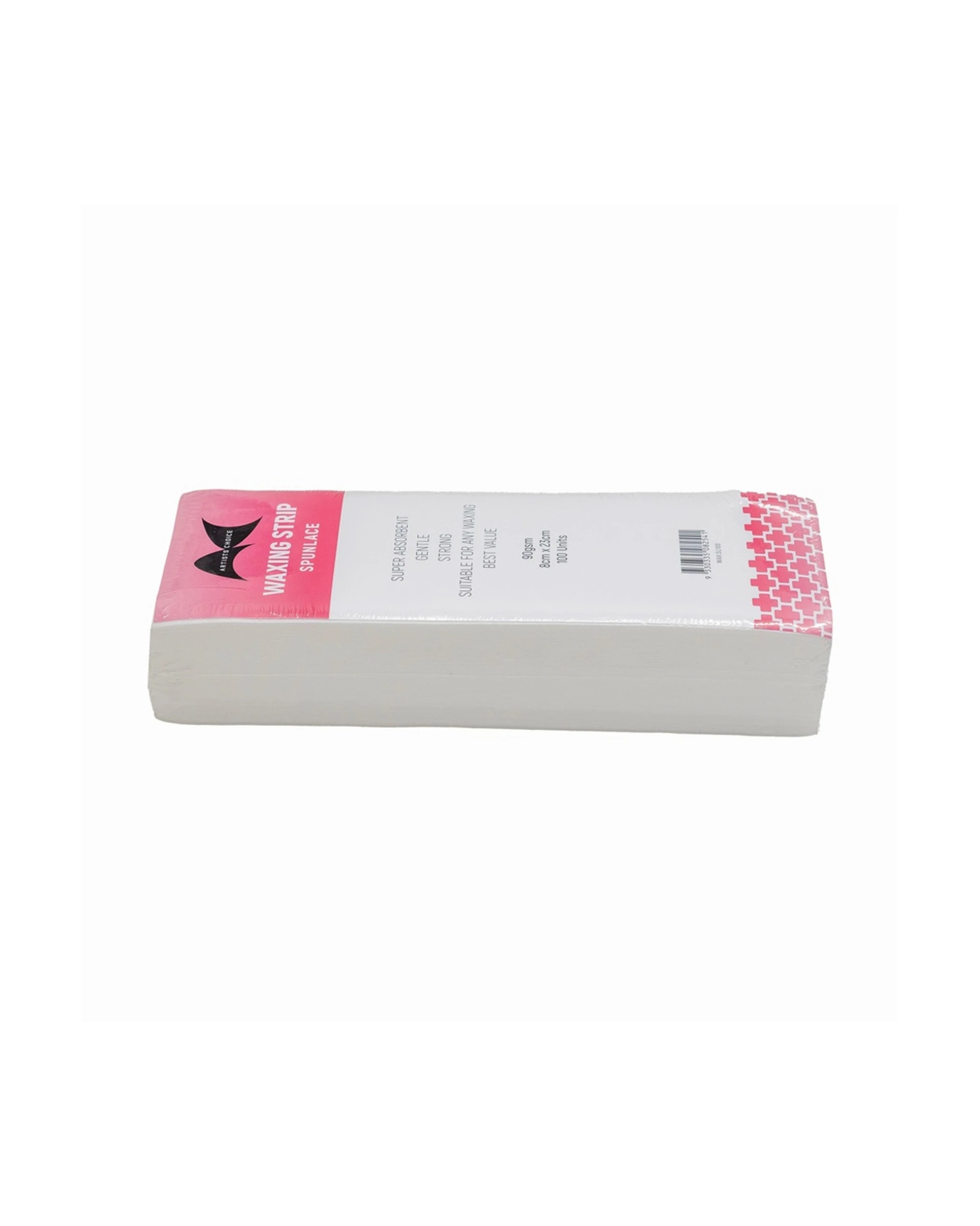 4 Artists Choice 6x 100pc Wax Strips Spunlace Hair Removal 90gsm 8x23cm - Plain, 4 of 4