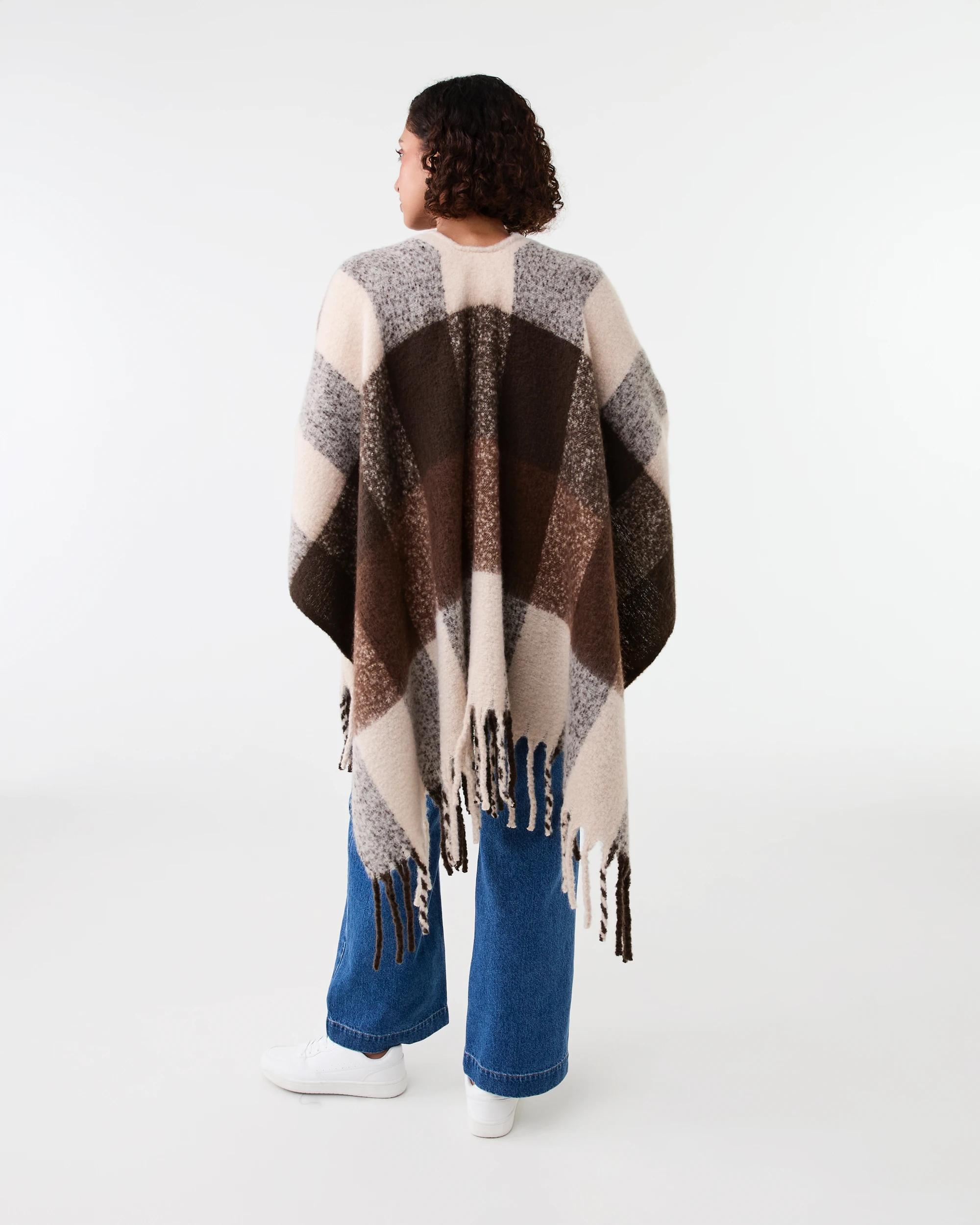 3 Fluffy Wrap Scarf Fudge Chck, 3 of 6