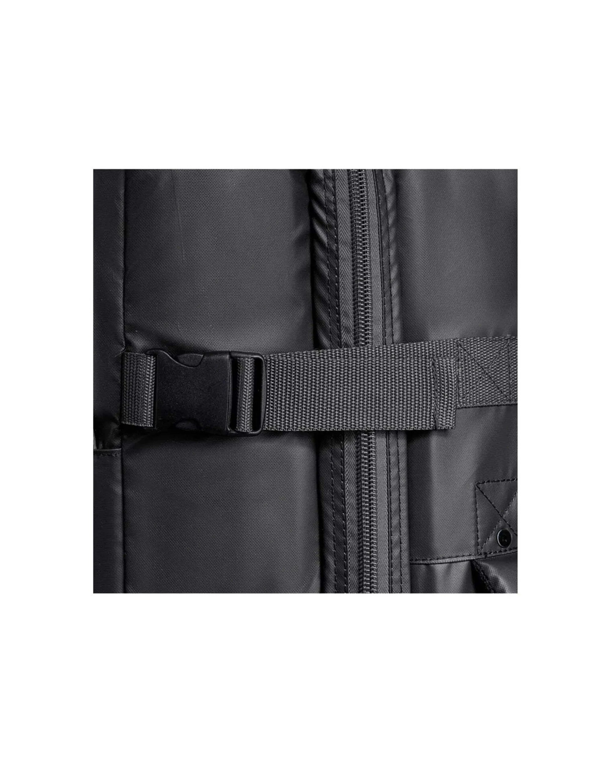 6 Delsey Raspail 2-Wheel Large Duffle Bag TSA Lock Waterproof Recycled - Black, 6 of 6