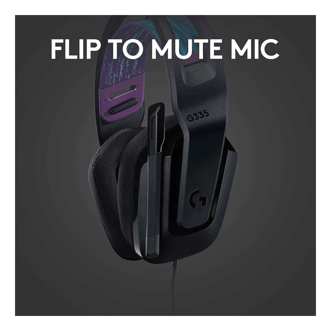 4 Logitech G335 Wired Gaming Headset - Black
 - Black, 4 of 5