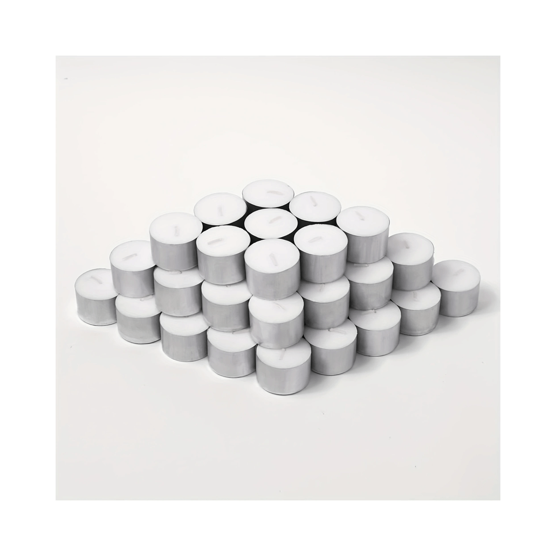 3 BR Home 600pcs TEA LIGHT CANDLES 9 Hour Burn Tealight Wedding Smokeless Crystal Wax BULK, 3 of 6