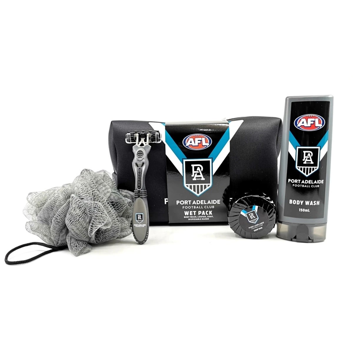 1 AFL Port Adelaide Power Wet Pack with Accessories