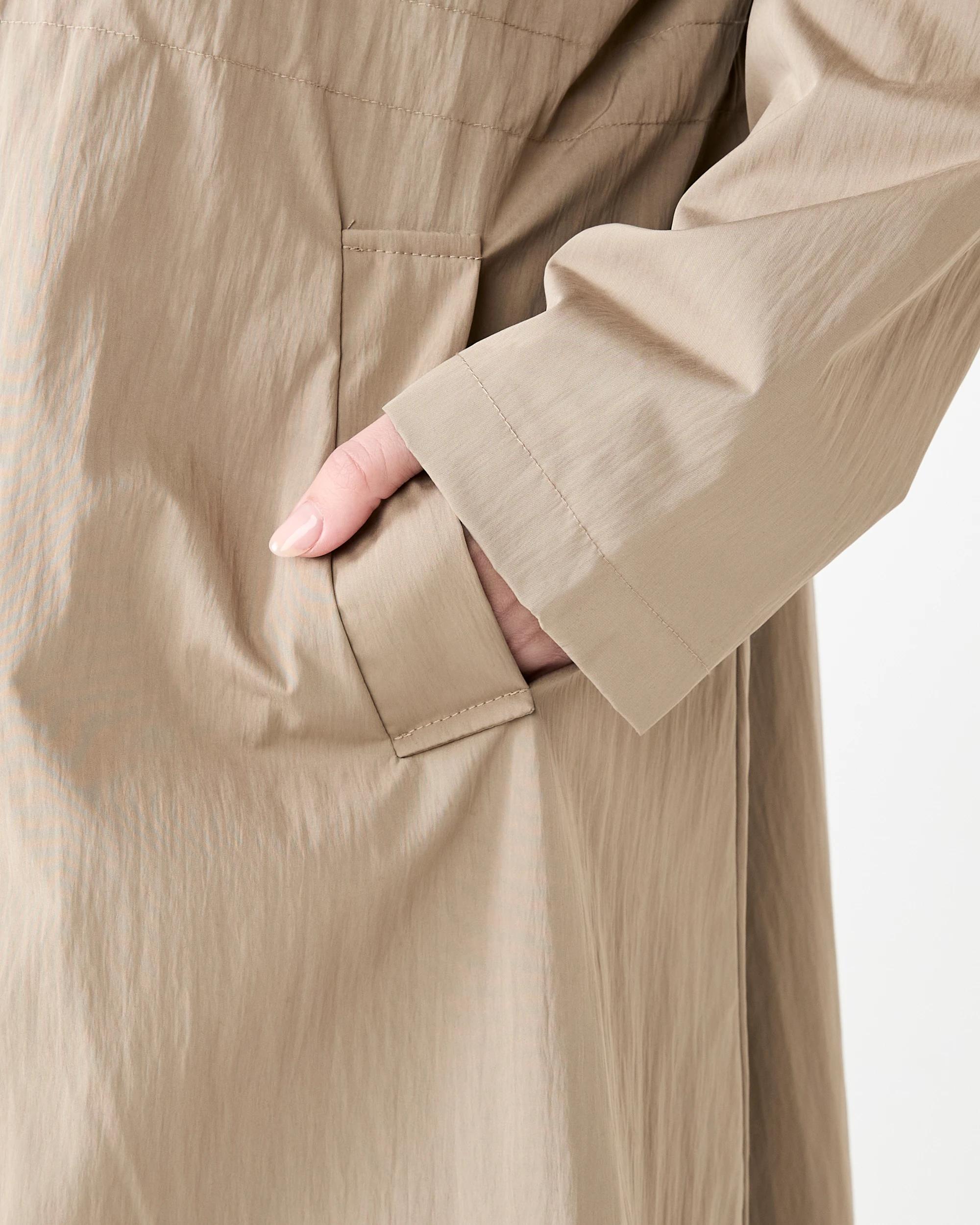 6 Long Raincoat Natural, 6 of 10