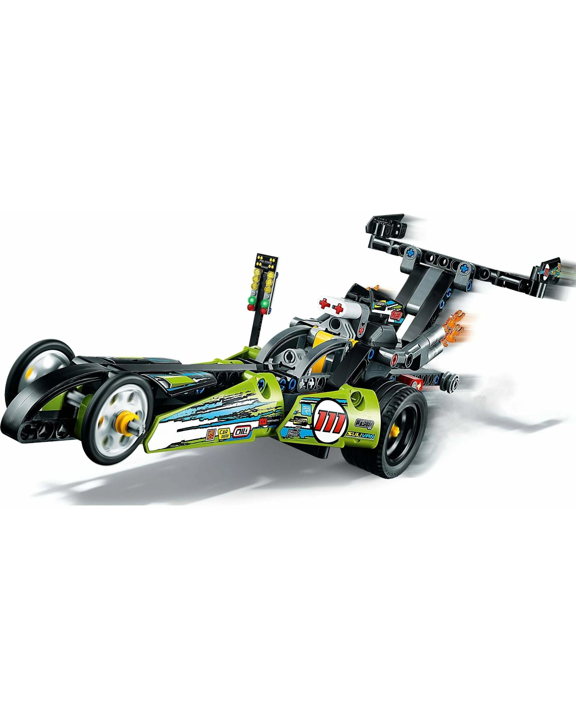 2 LEGO Technic 42103: Dragster, 2 of 4