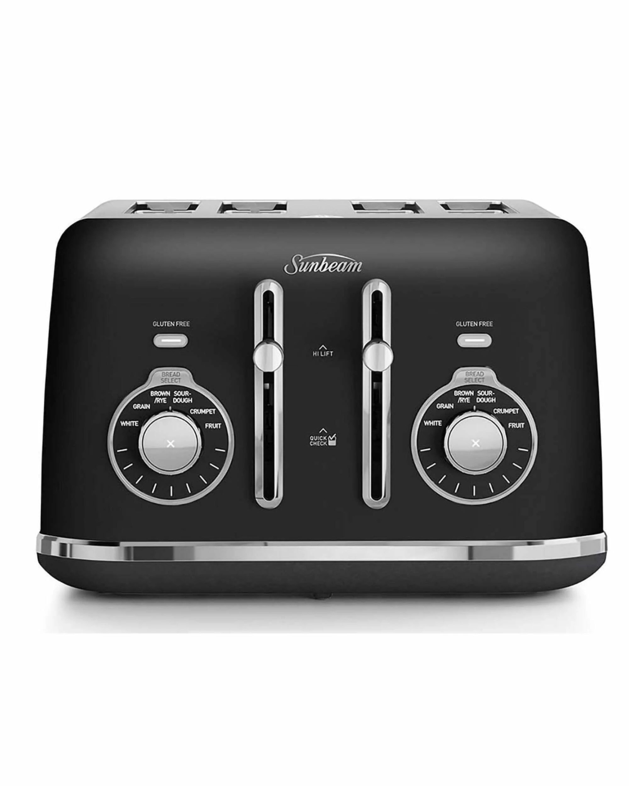 1 Sunbeam Alinea Collection 4 Slice Toaster - Black - BLACK, 1 of 4