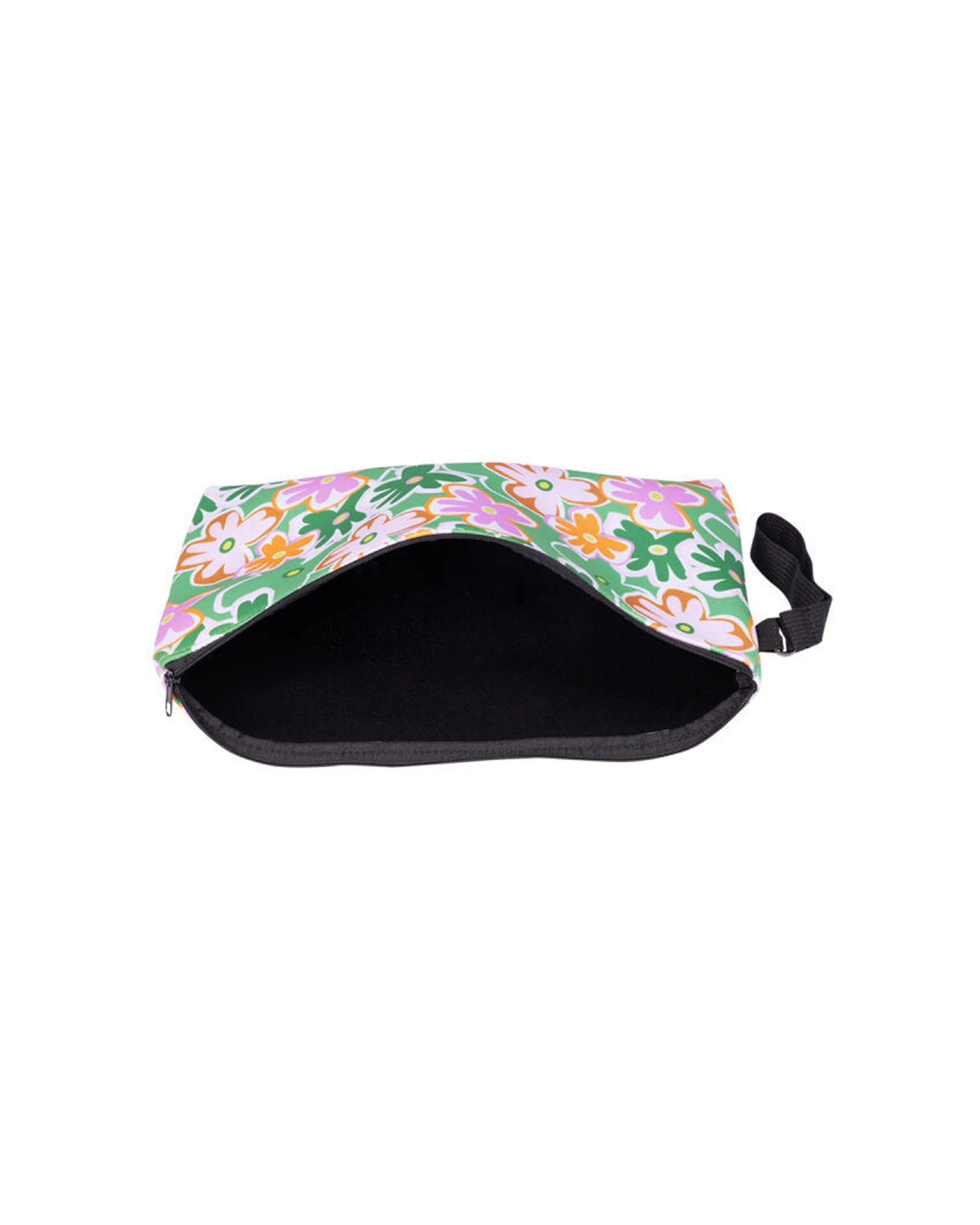3 Splosh 2PK Summer Pop Neoprene Travel Pouch Makeup Cosmetic Bag 20x31cm - Green, 3 of 4