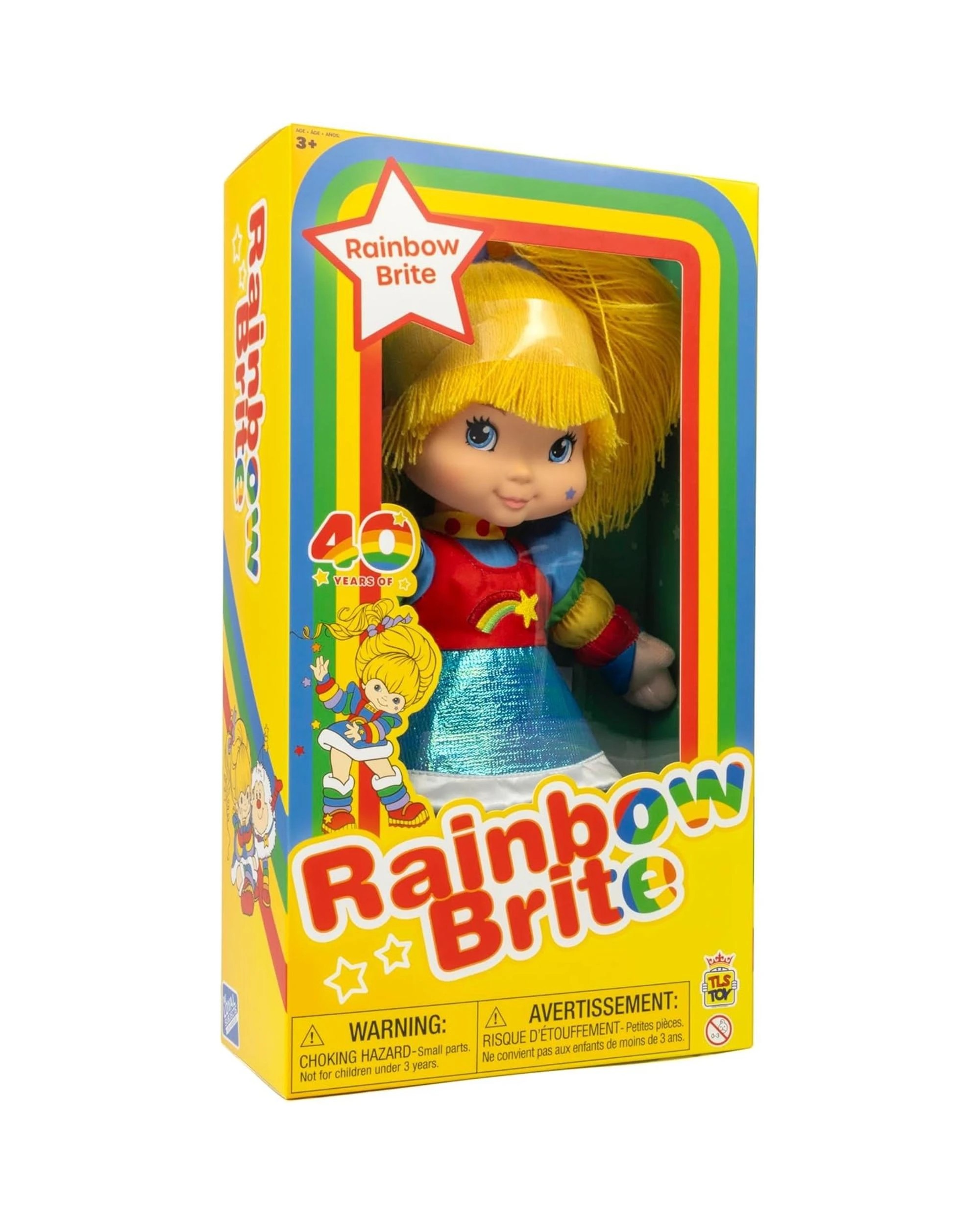 6 Rainbow Brite Rainbow Brite Threaded Hair 12 inch Plush Doll, 6 of 6