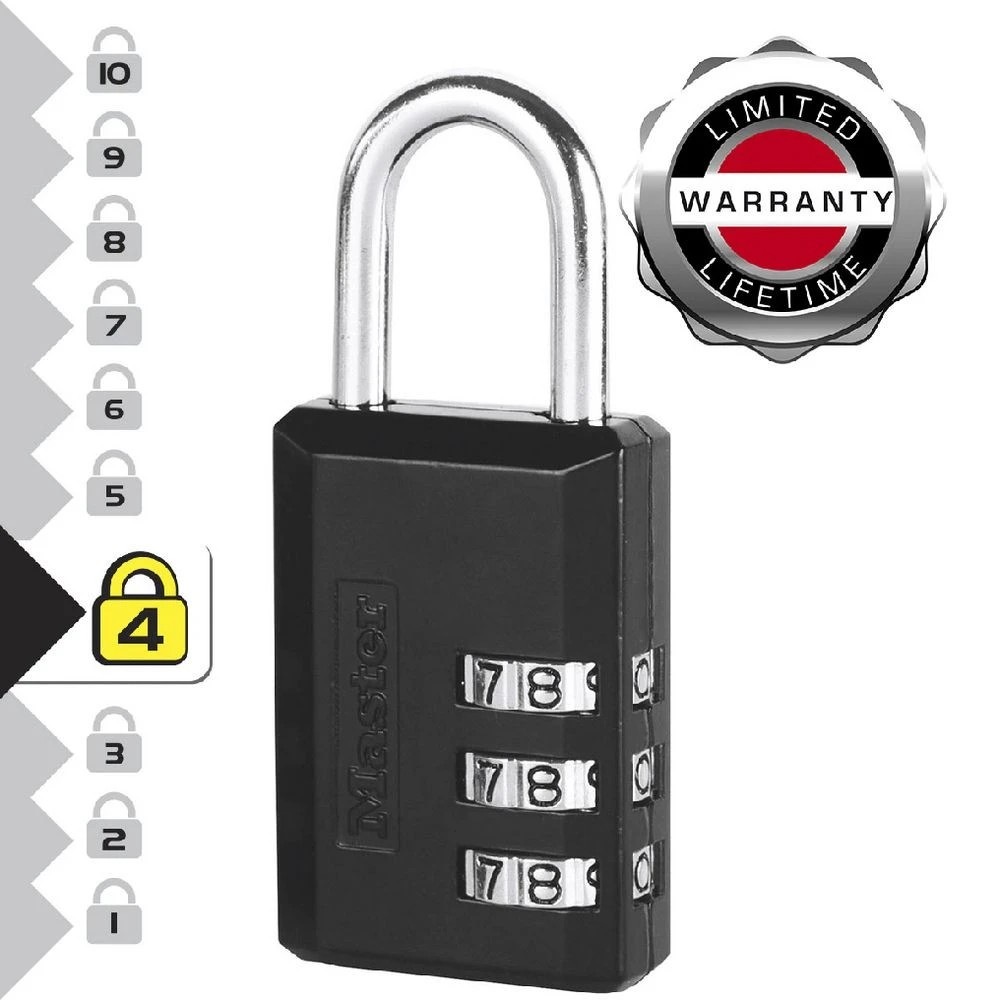 2 Master Lock 30mm Luggage Padlock, 2 of 5
