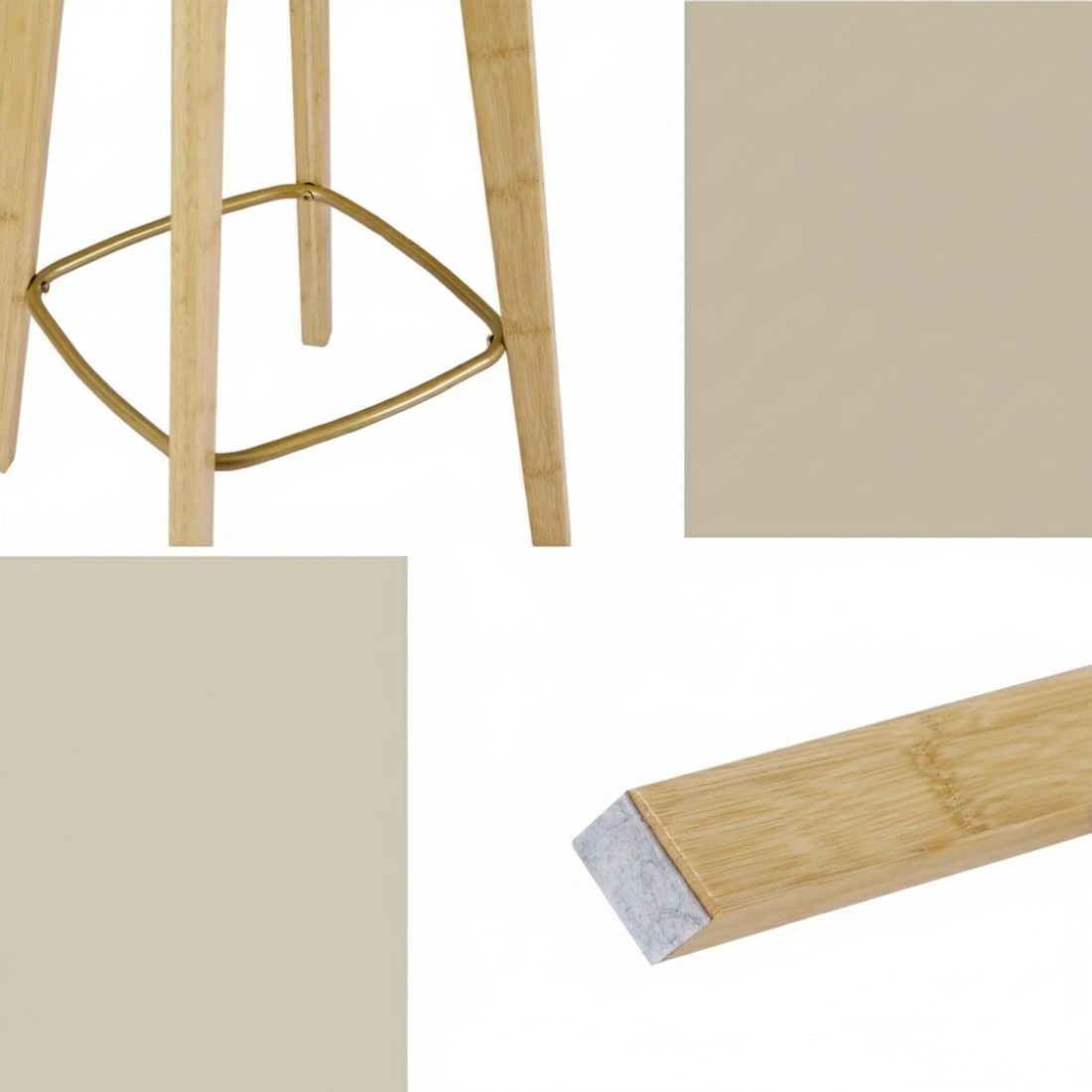 8 Artiss Bar Table and Stools Set Dining Desk Kitchen Chairs Cafe - Multi, 8 of 8