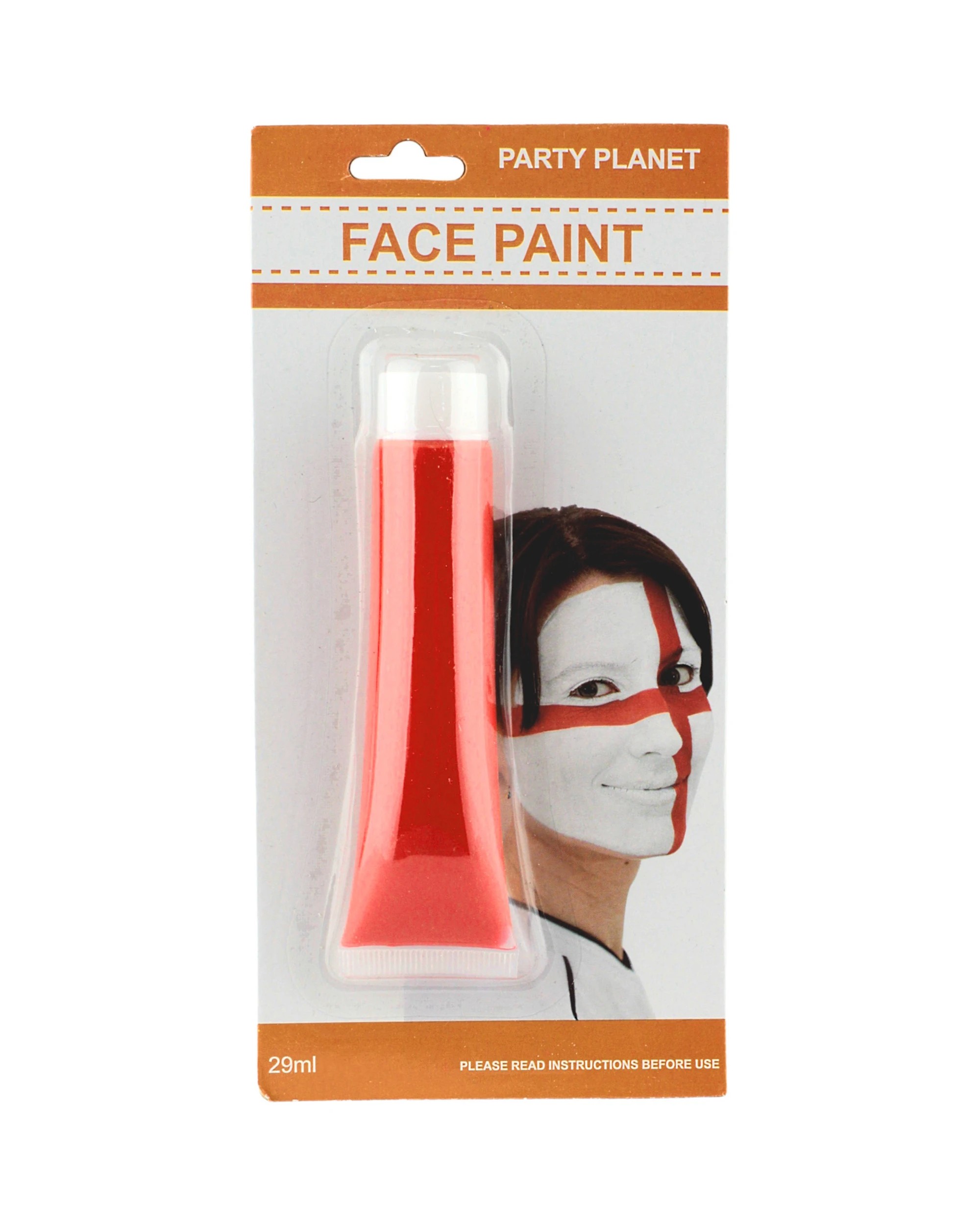3 Party Planet Face Paint - ONE SIZE - Orange, 3 of 3