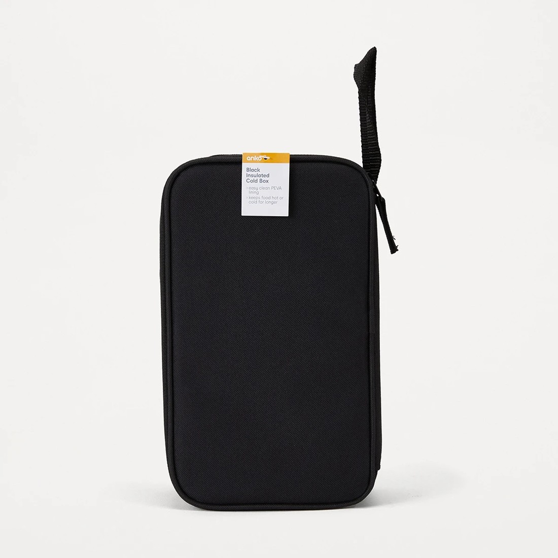 7 Black Insulated Cold Box Lunch Bag, 7 of 7