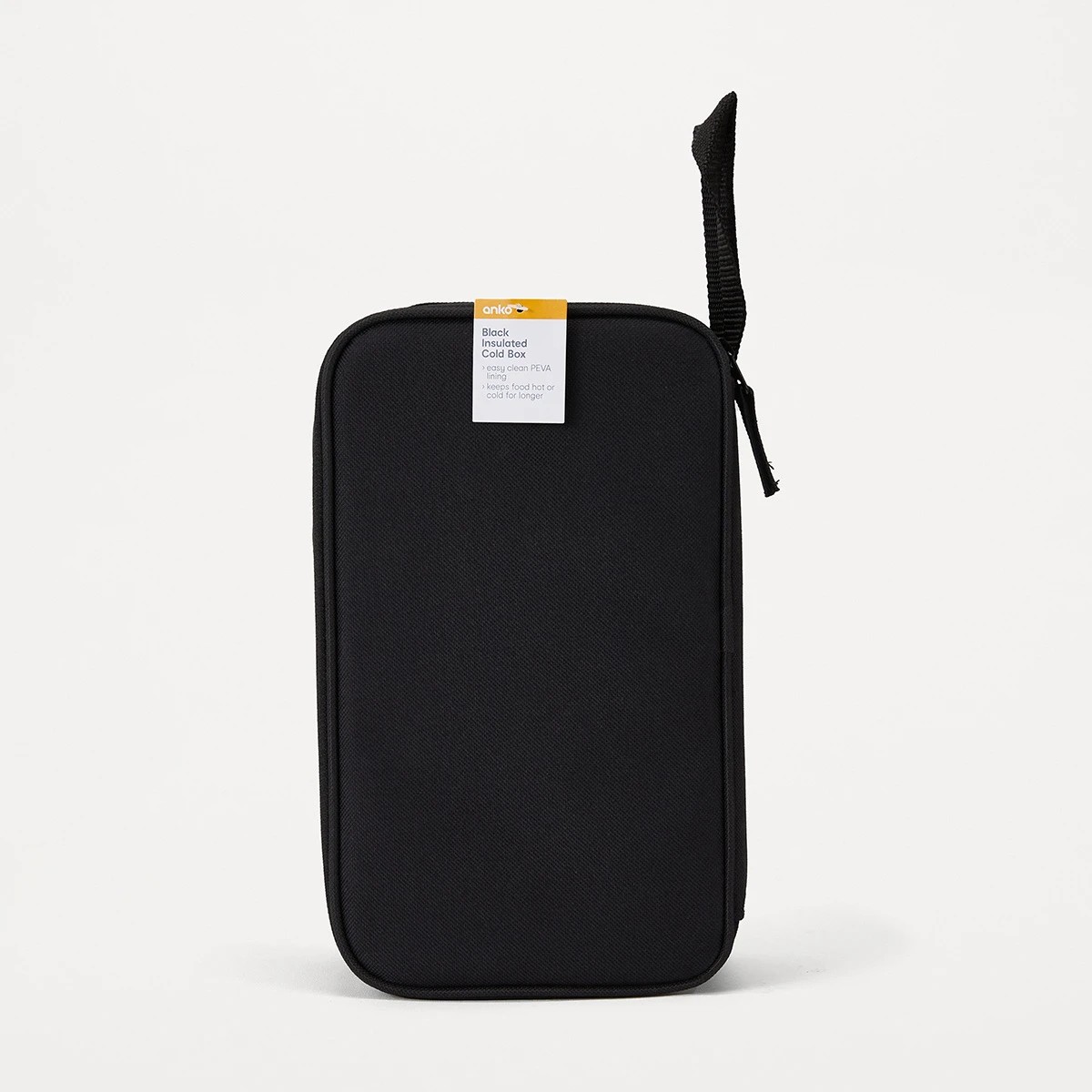 7 Black Insulated Cold Box Lunch Bag, 7 of 7