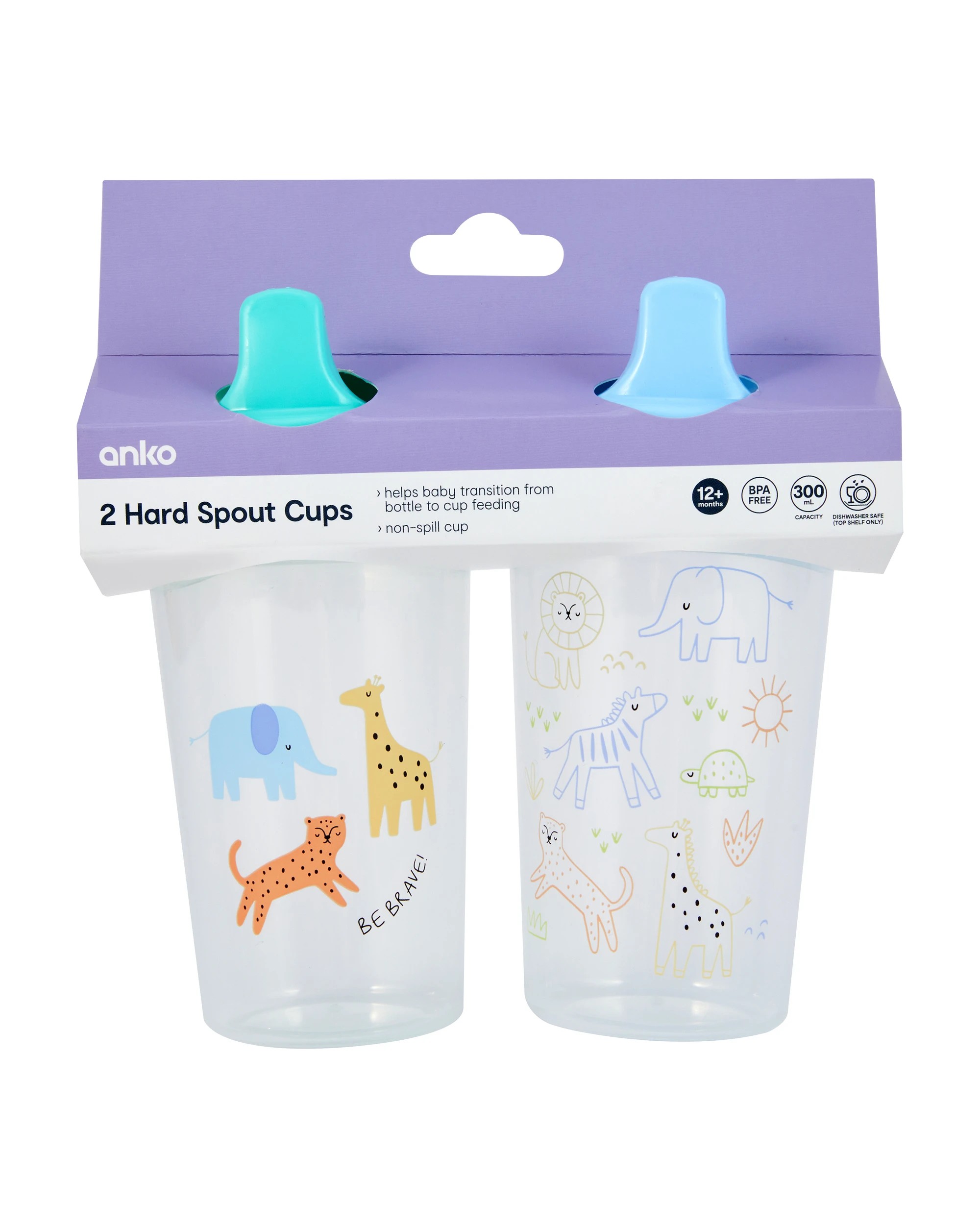 4 2 Pack Hard Spout Cups, 4 of 4