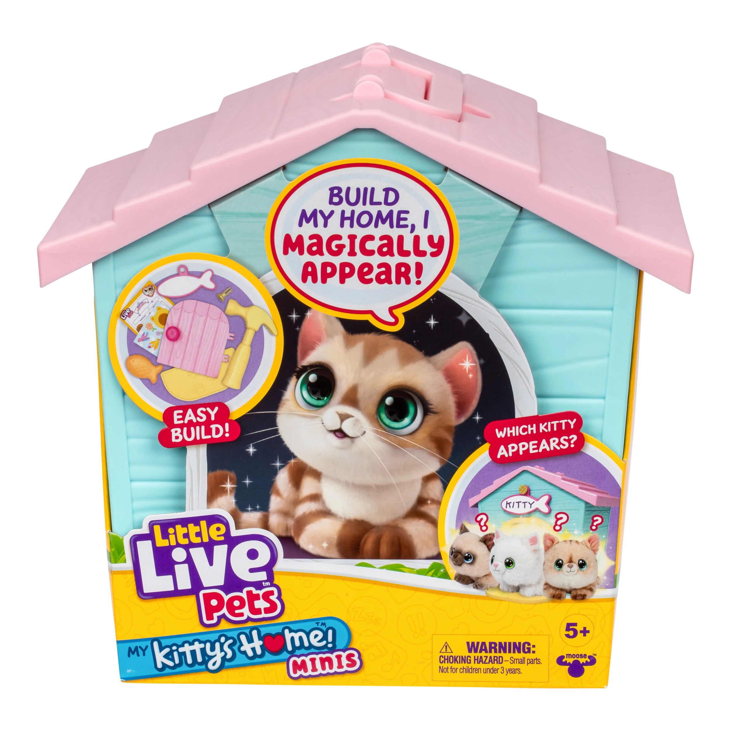 1 Little Live Pets My Kitty's Home Minis Playset, 1 of 10