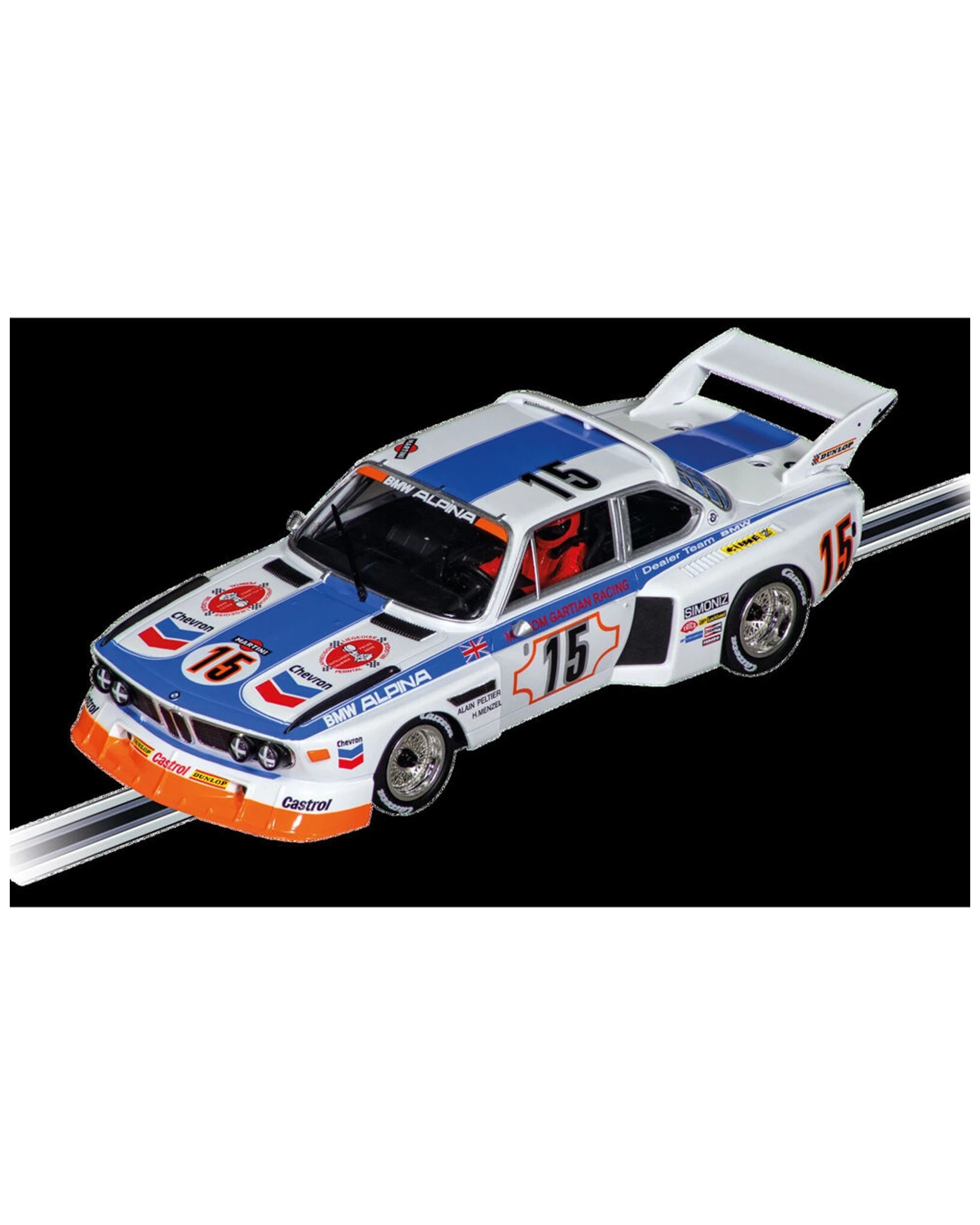 2 Carrera BMW 3.5 CSL Slot Car Licensed Front Rear Lights Ages 8 Years And Up
 - white, 2 of 3