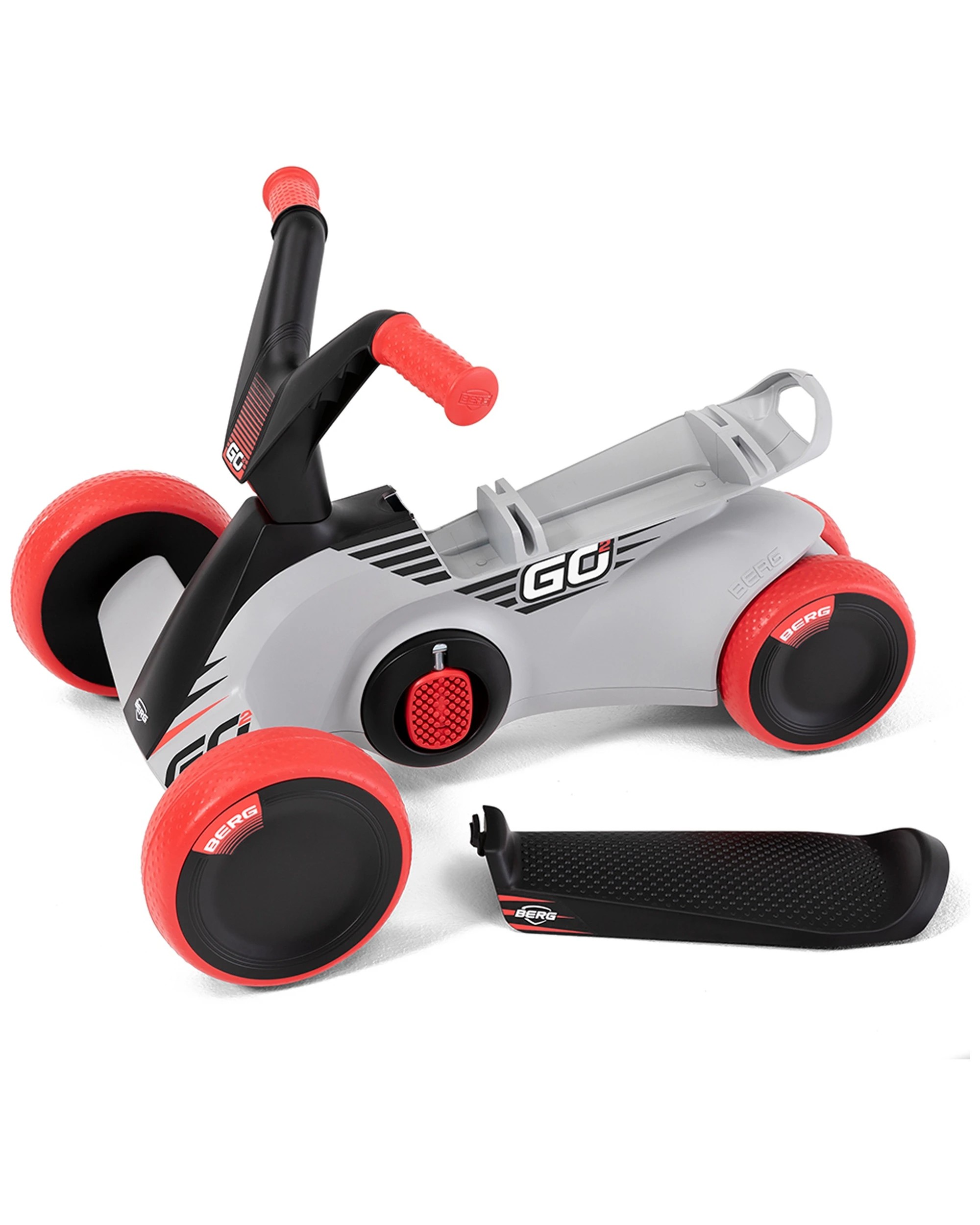 2 Berg Go2 Sparx Baby/kids/children's Push Pedal Go Kart Ride On Toy Red 10-30m - Red, 2 of 8
