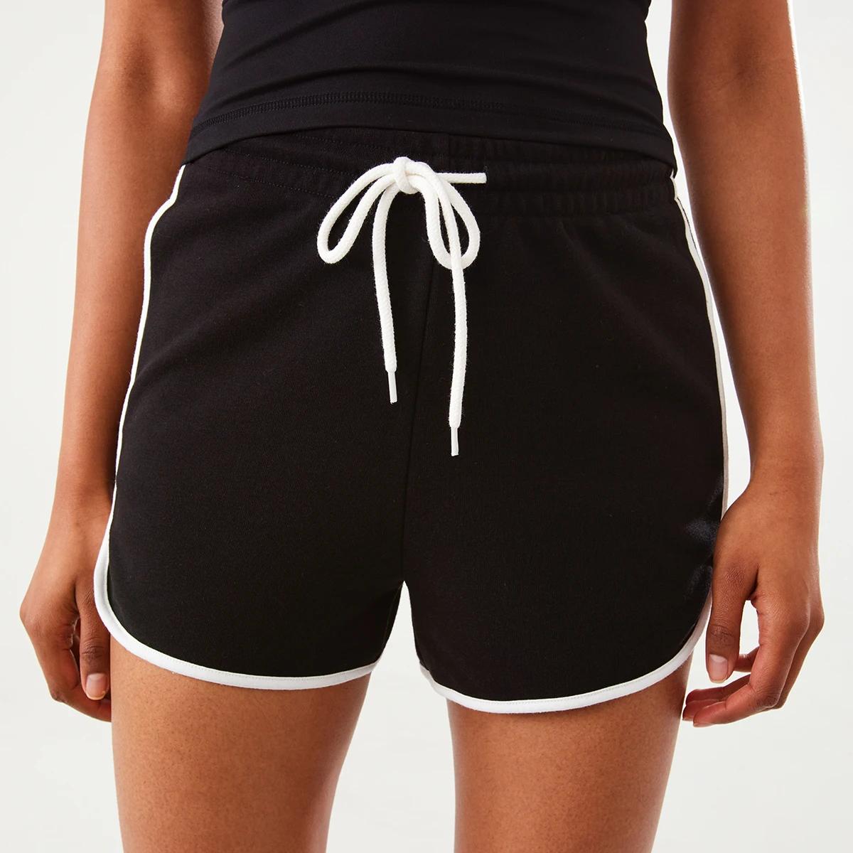 1 Active Womens Vintage Shorts Black, 1 of 6