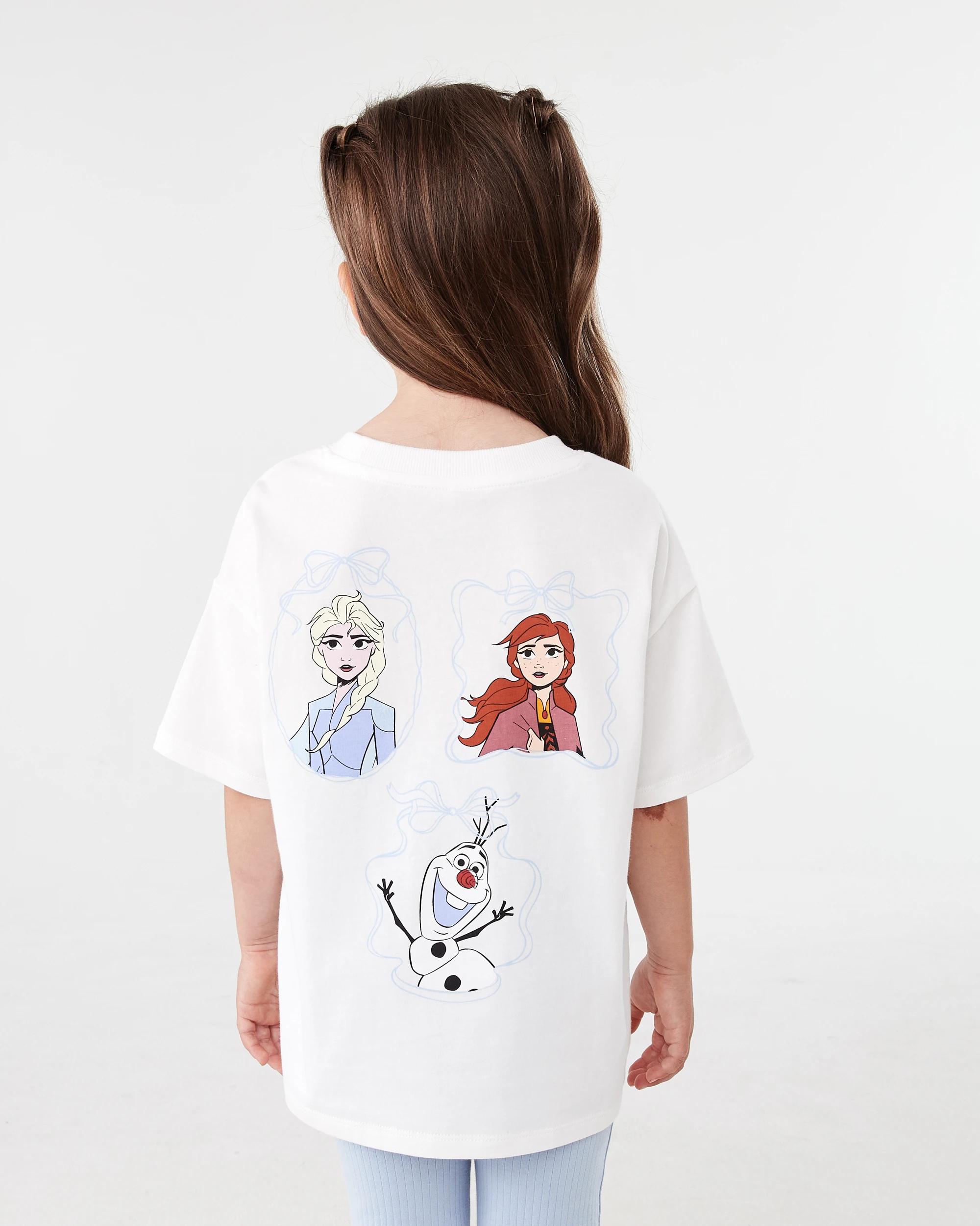 2 Frozen License Oversized Short Sleeve T-shirt Frozen, 2 of 8