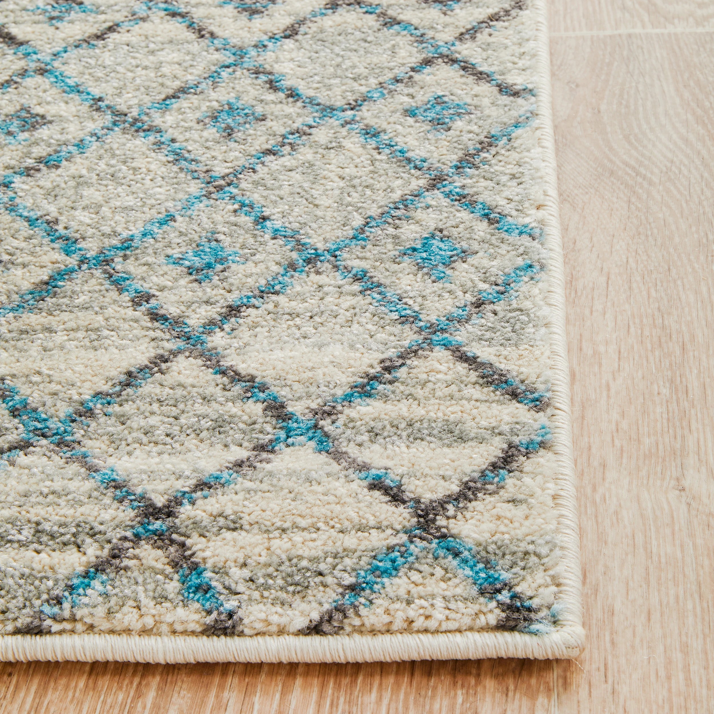 6 Common Ground Rugs Encore 260 Runner 400x80 cm Rug - Silver, 6 of 8