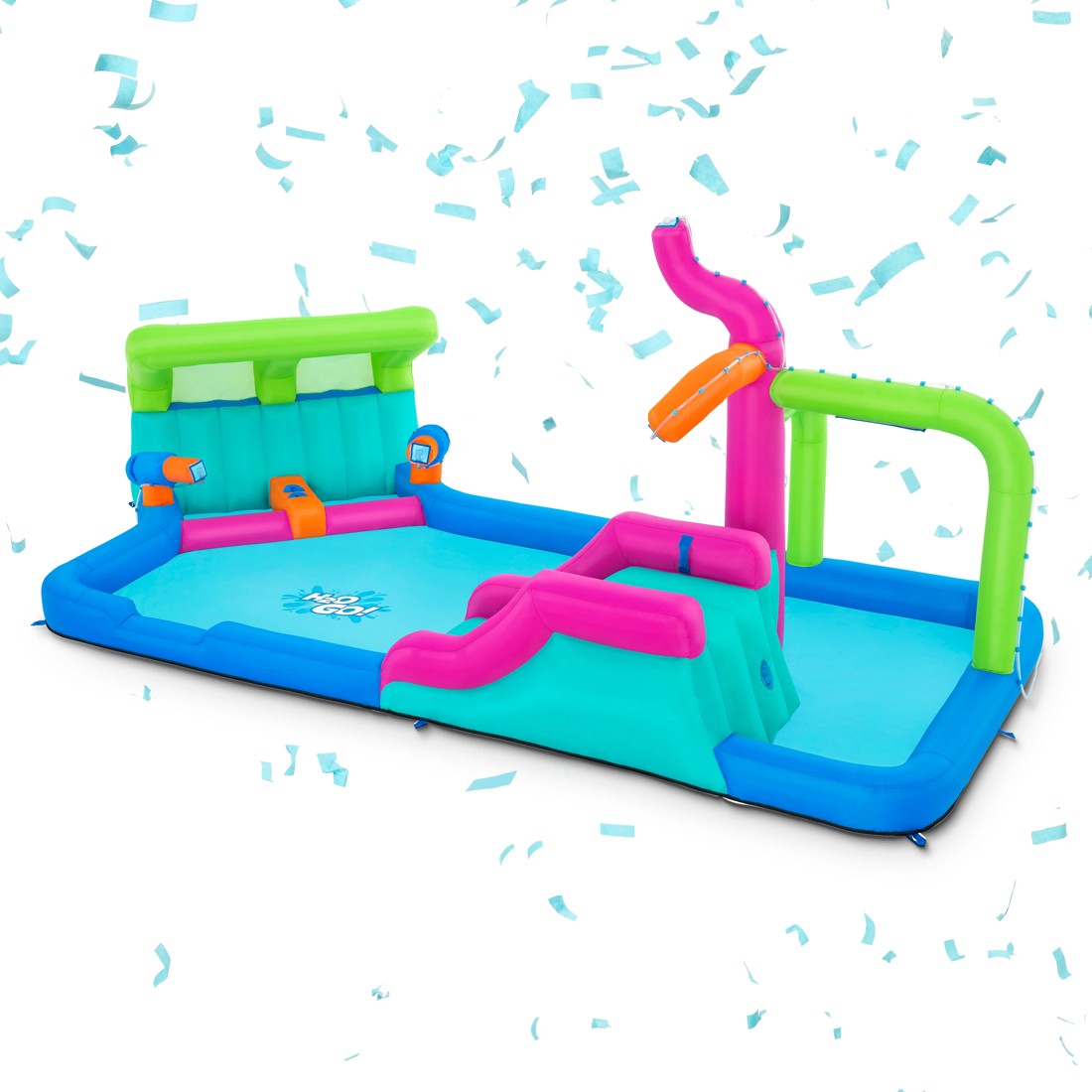 1 Bestway H2O Go! Splashland Mega Water Park, 1 of 9