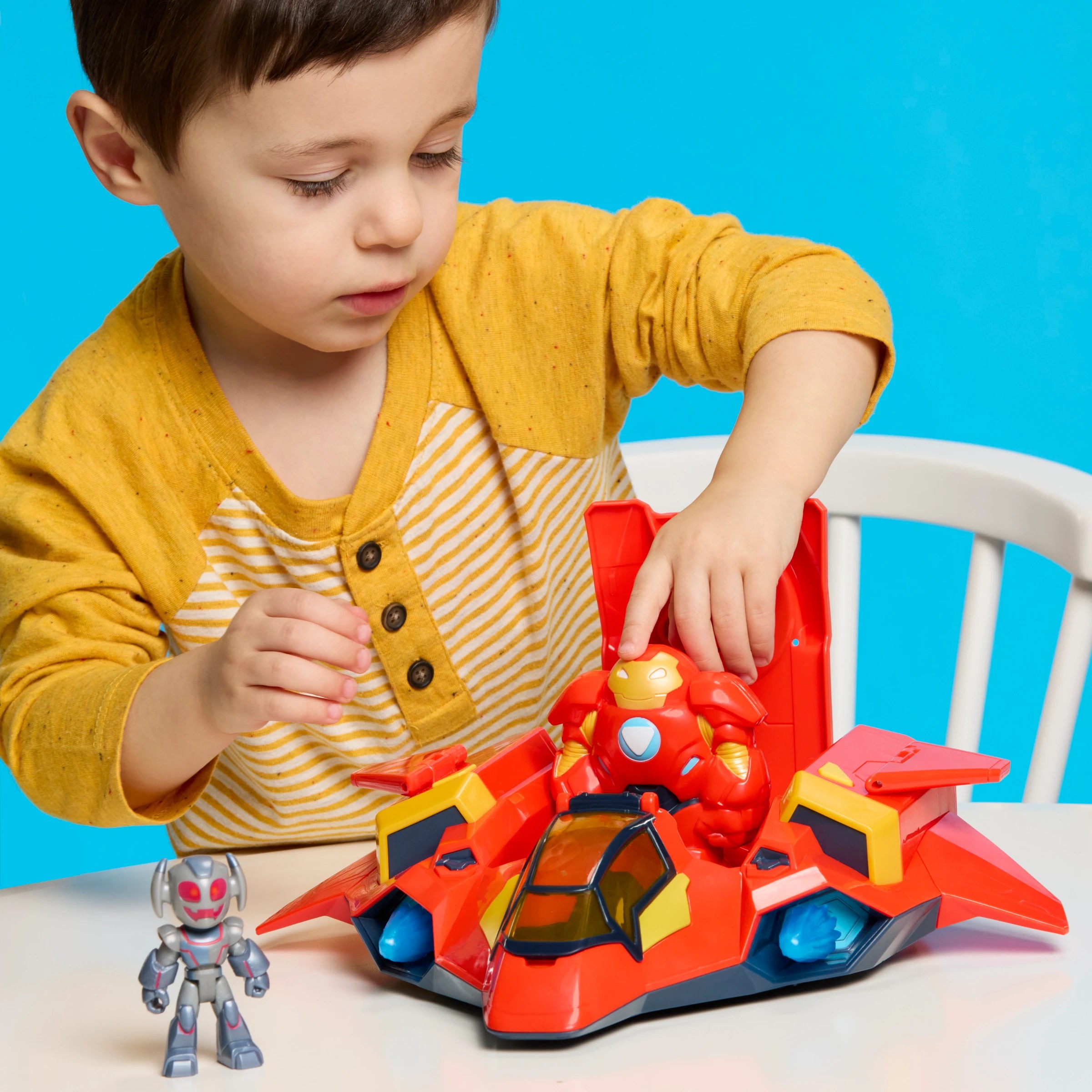 4 Disney Junior Marvel Iron Man and His Awesome Friends Giant-Sized Armor, 4 of 4