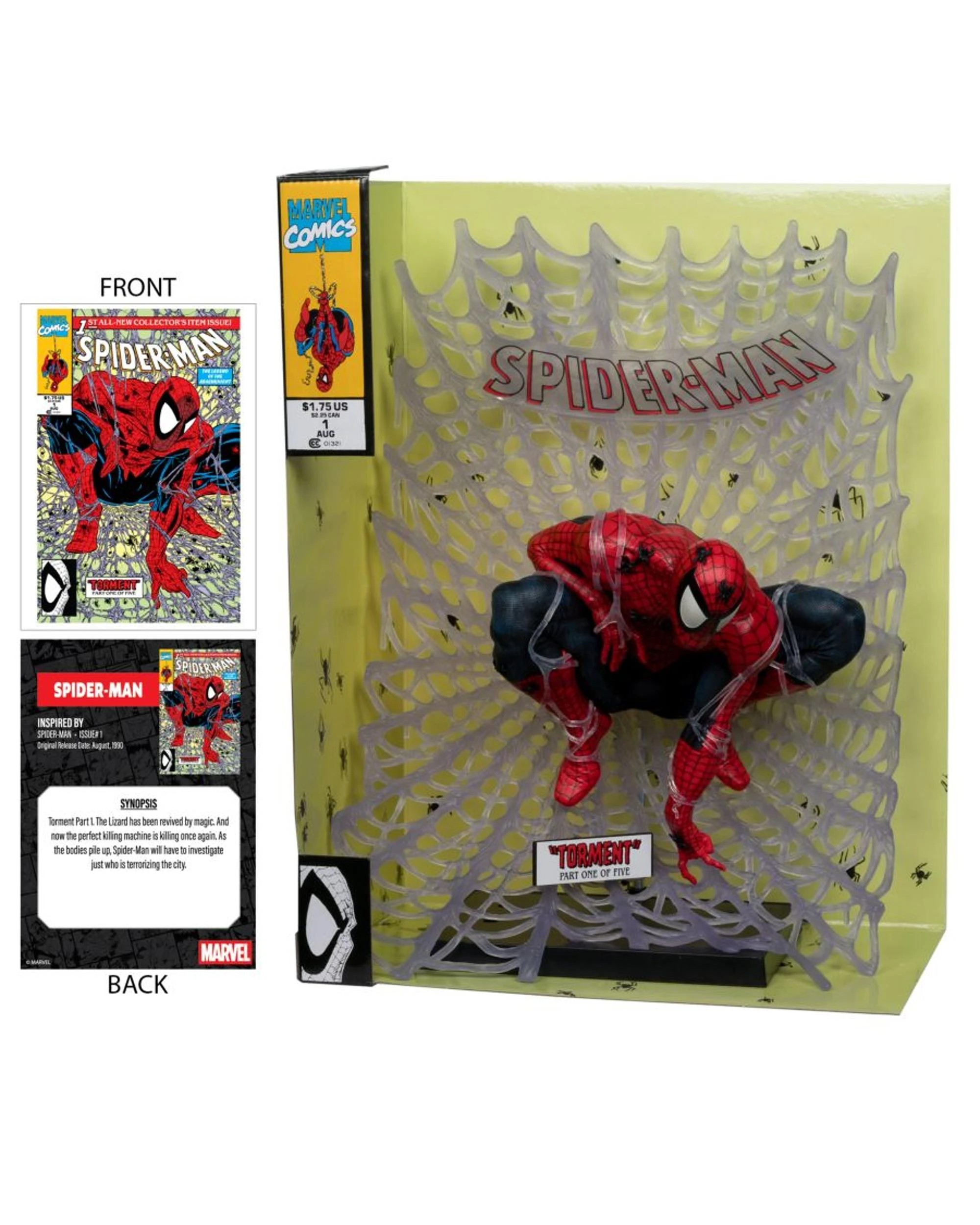 4 McFarlane Toys Marvel Collection Spider-Man #1 Spider-Man 1:6 Scale Figure, 4 of 8