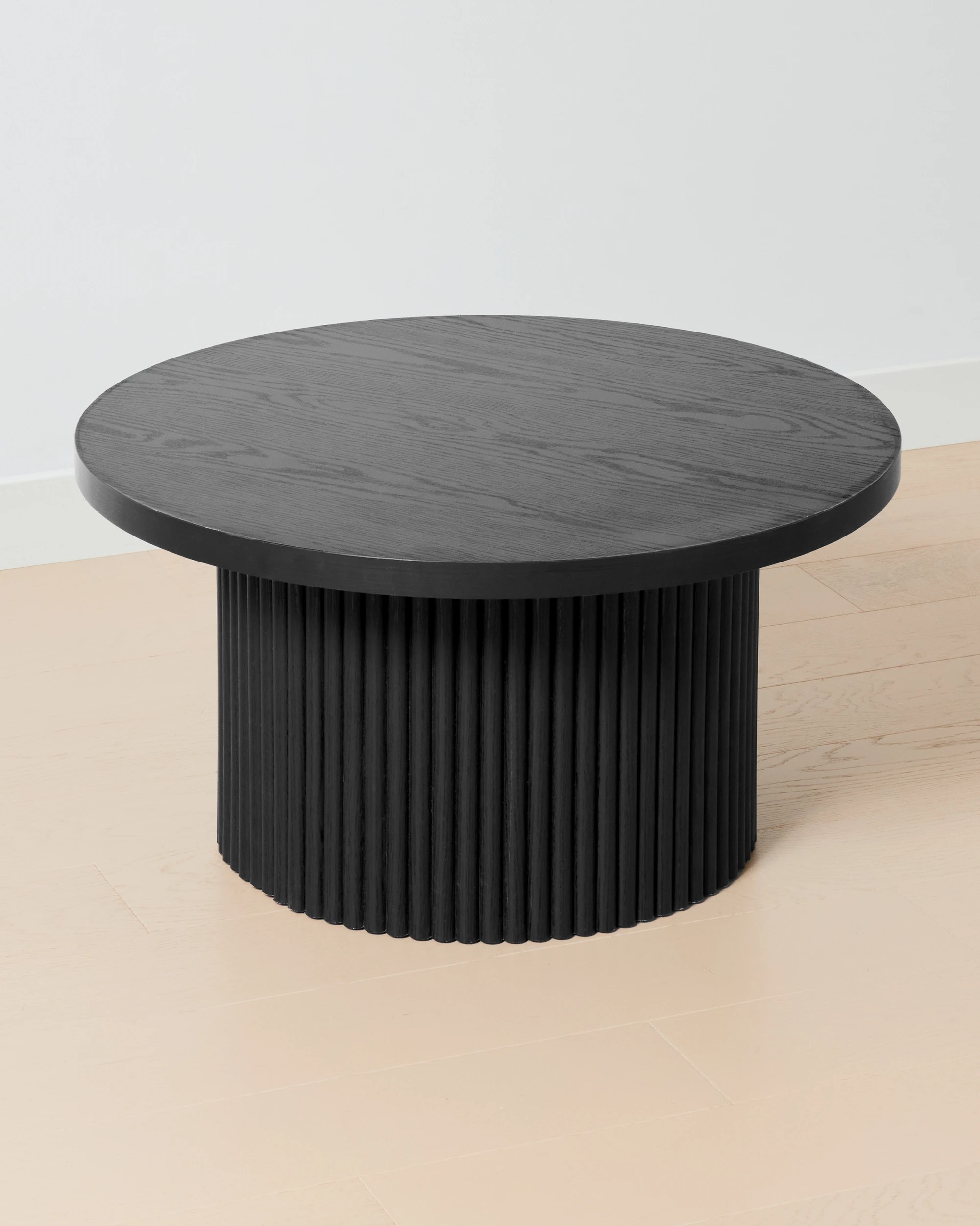 3 Ryan Ribbed Coffee Table - Black, 3 of 6