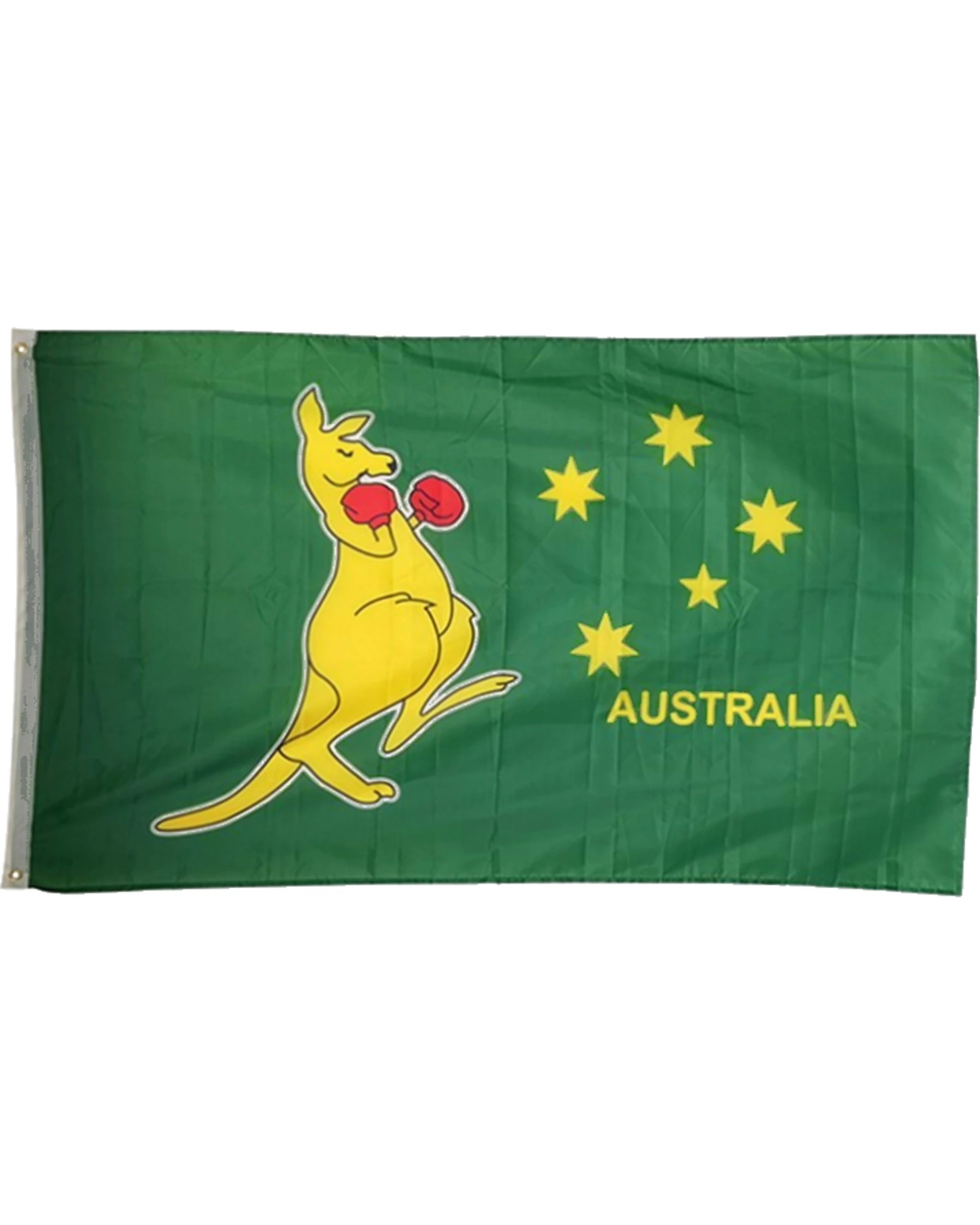 1 Party Planet Boxing Roo Flag 150cm x 90cm, 1 of 3
