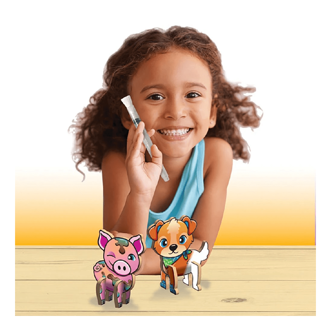 2 Create N Colour Take Along Farm Friends, 2 of 8